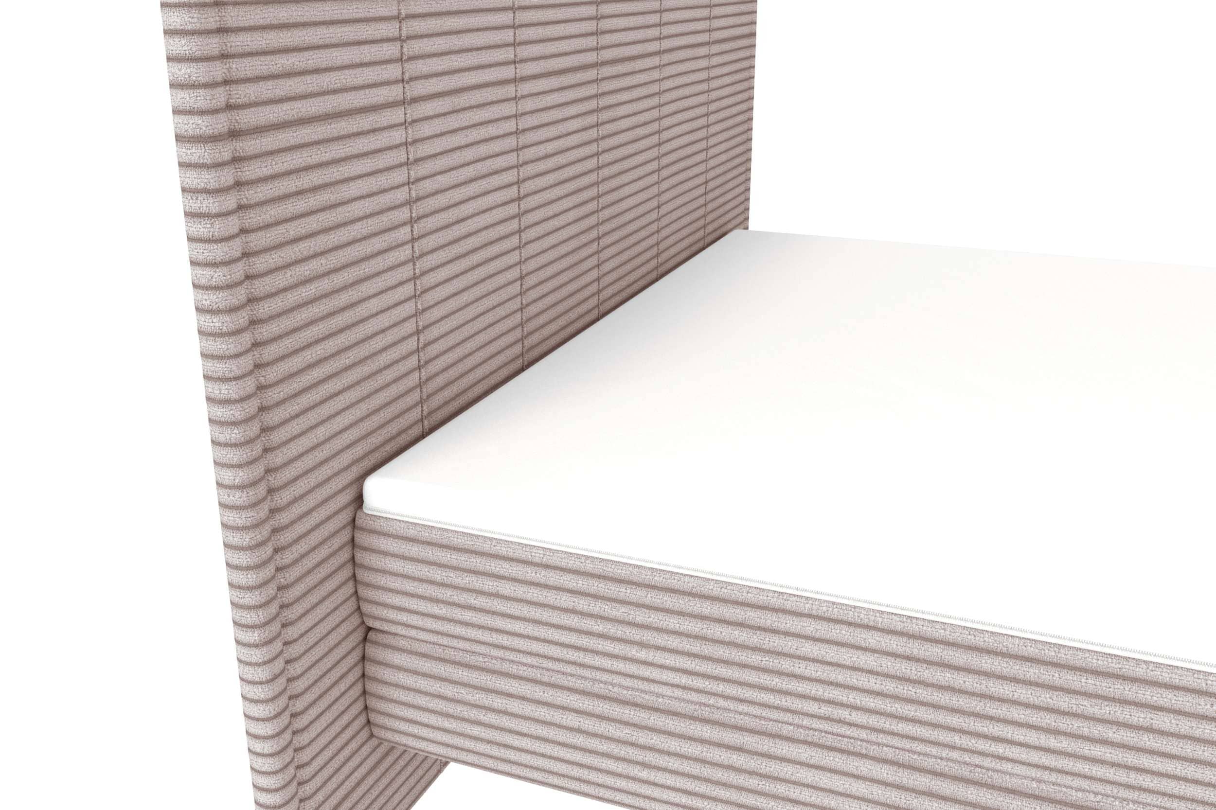 Boxspringbett Vento Pastellrosa