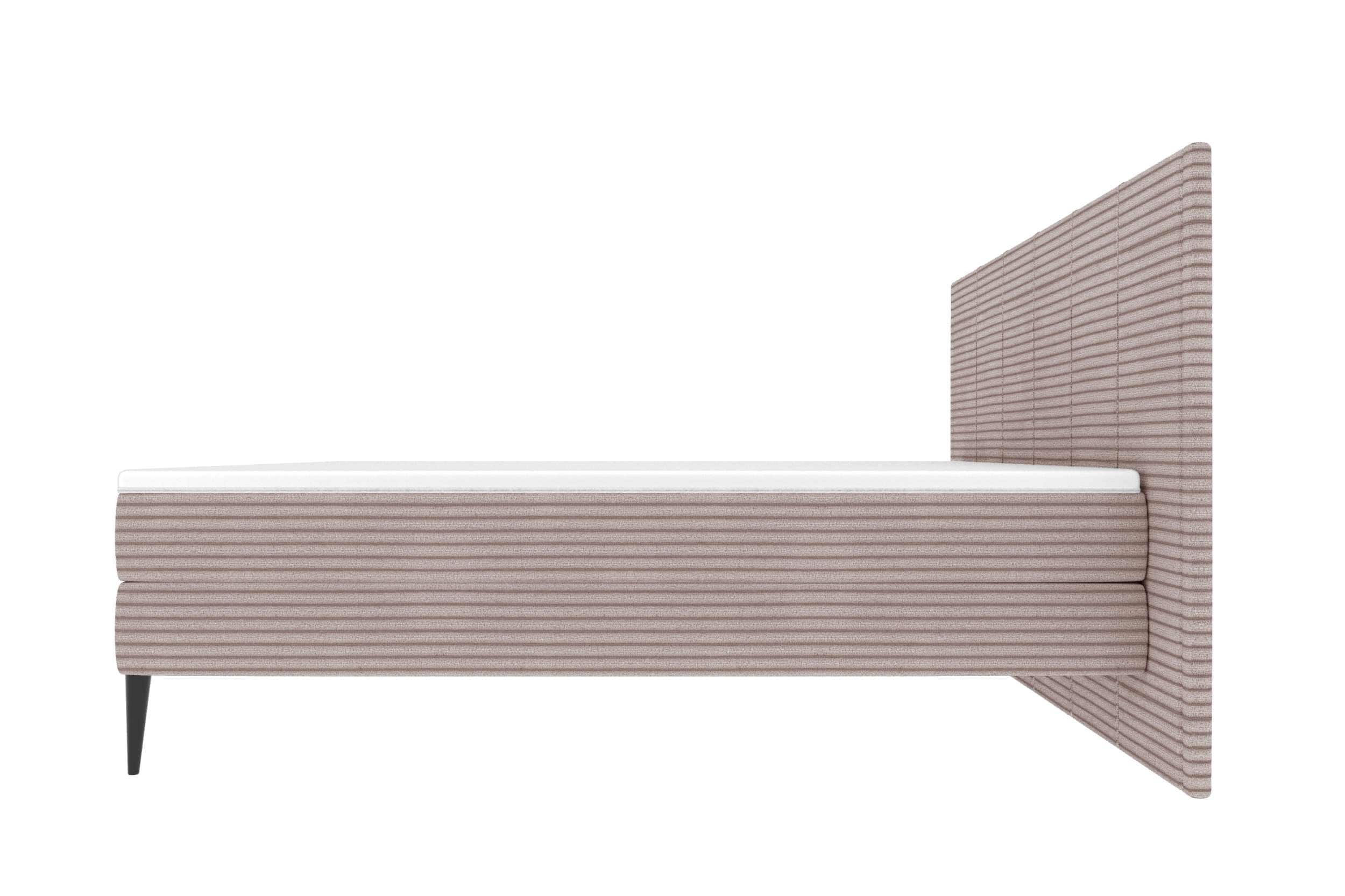 Boxspringbett Vento Pastellrosa