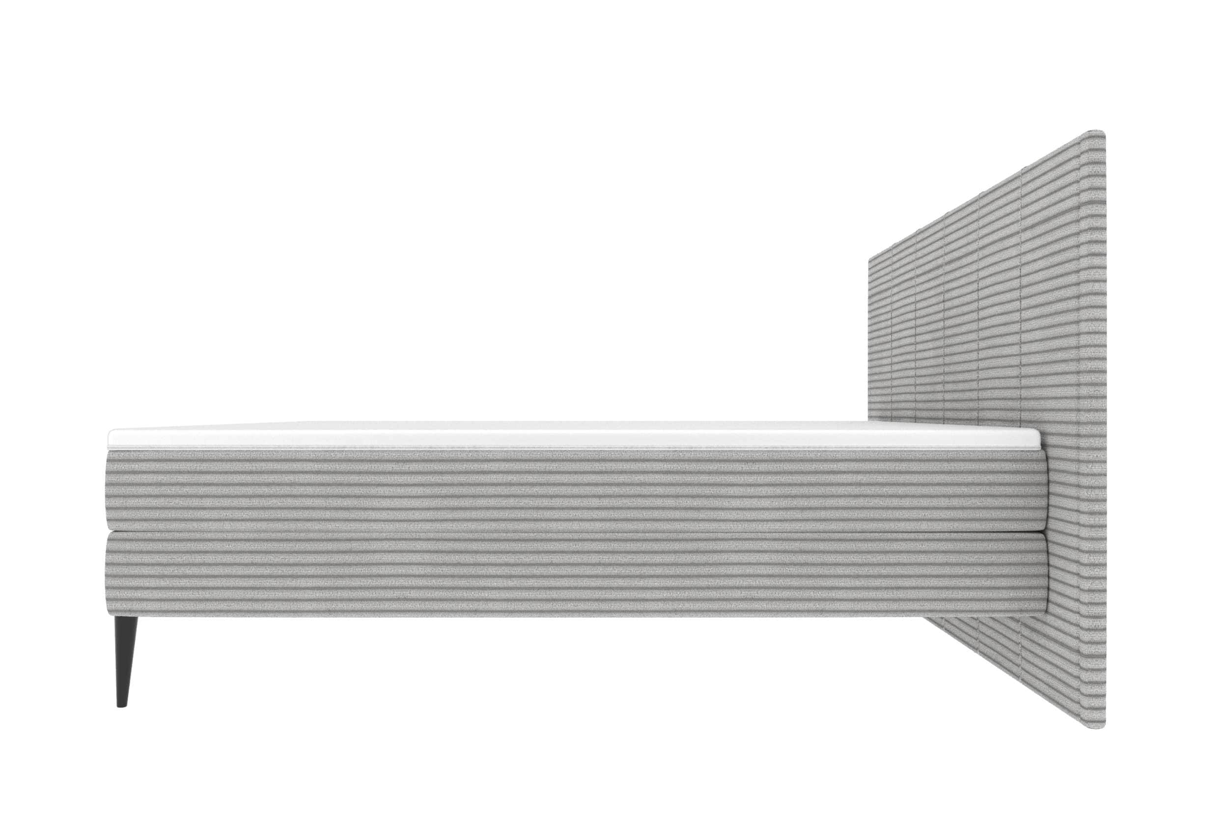 Boxspringbett Vento Hellgrau