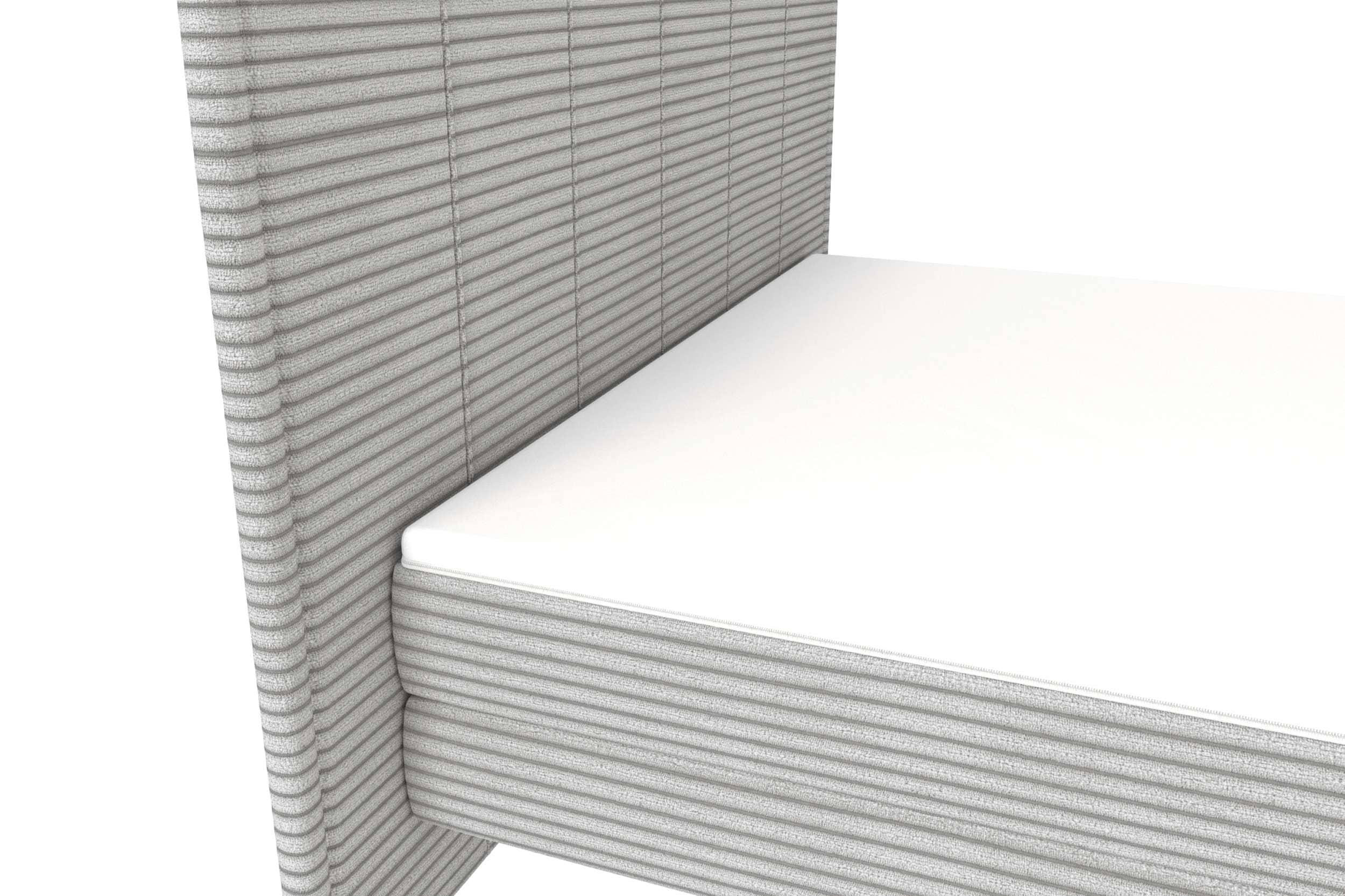 Boxspringbett Vento Hellgrau