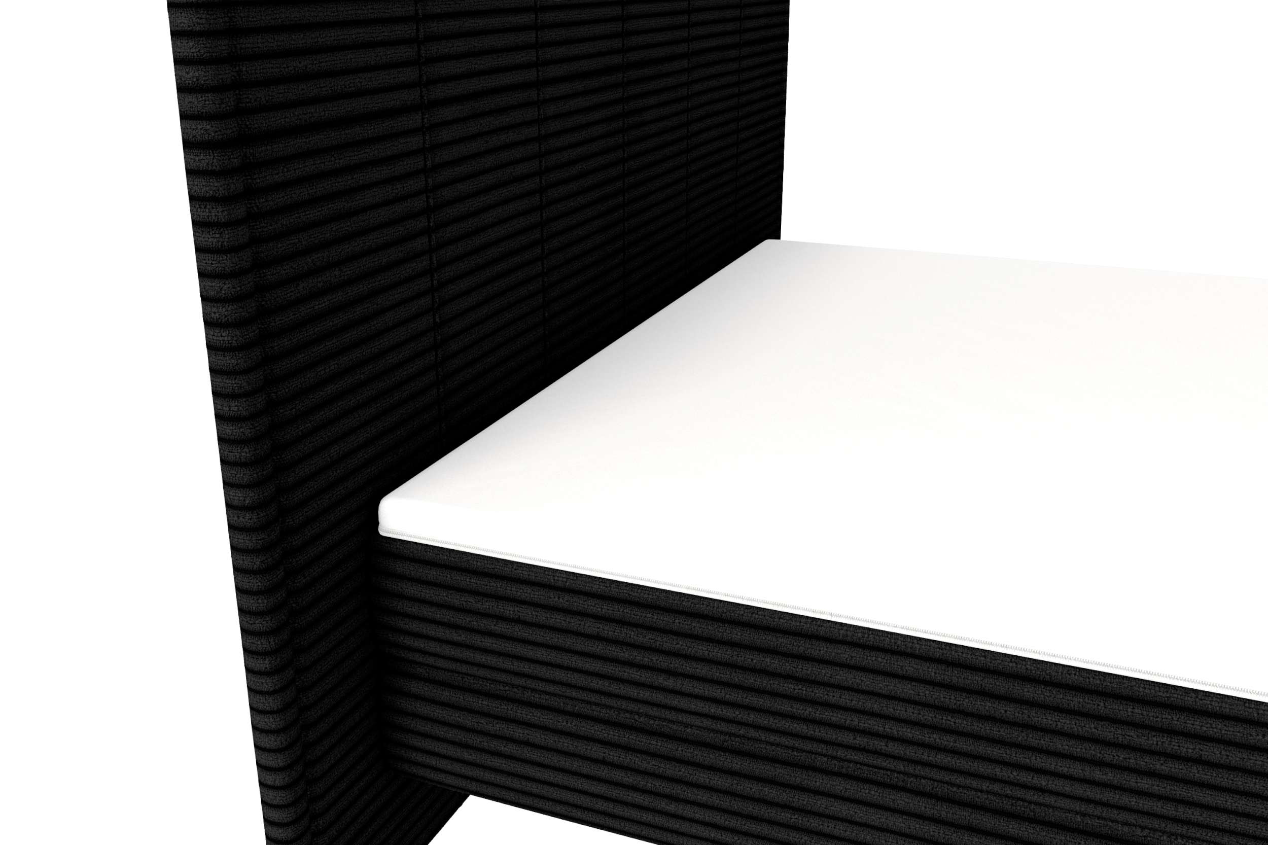 Boxspringbett Vento Schwarz