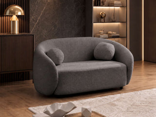 Sofa Set Capri in Stoff Hellbraun