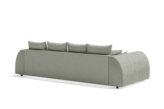 Großes Sofa Ragnar in Stoff Hellgrau