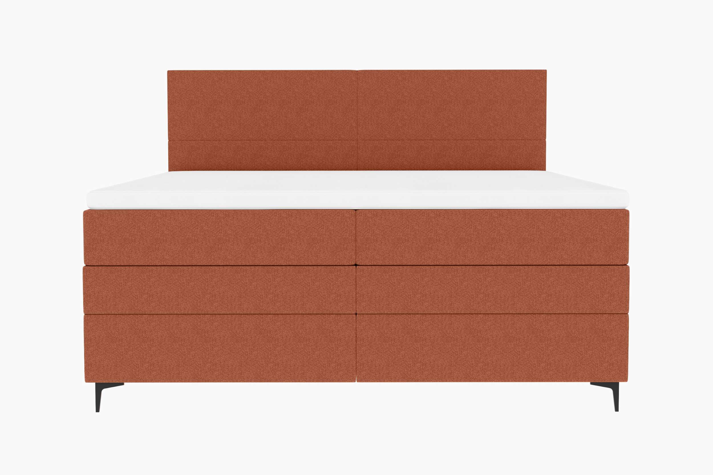 Boxspringbett Nuvia Rostfarben