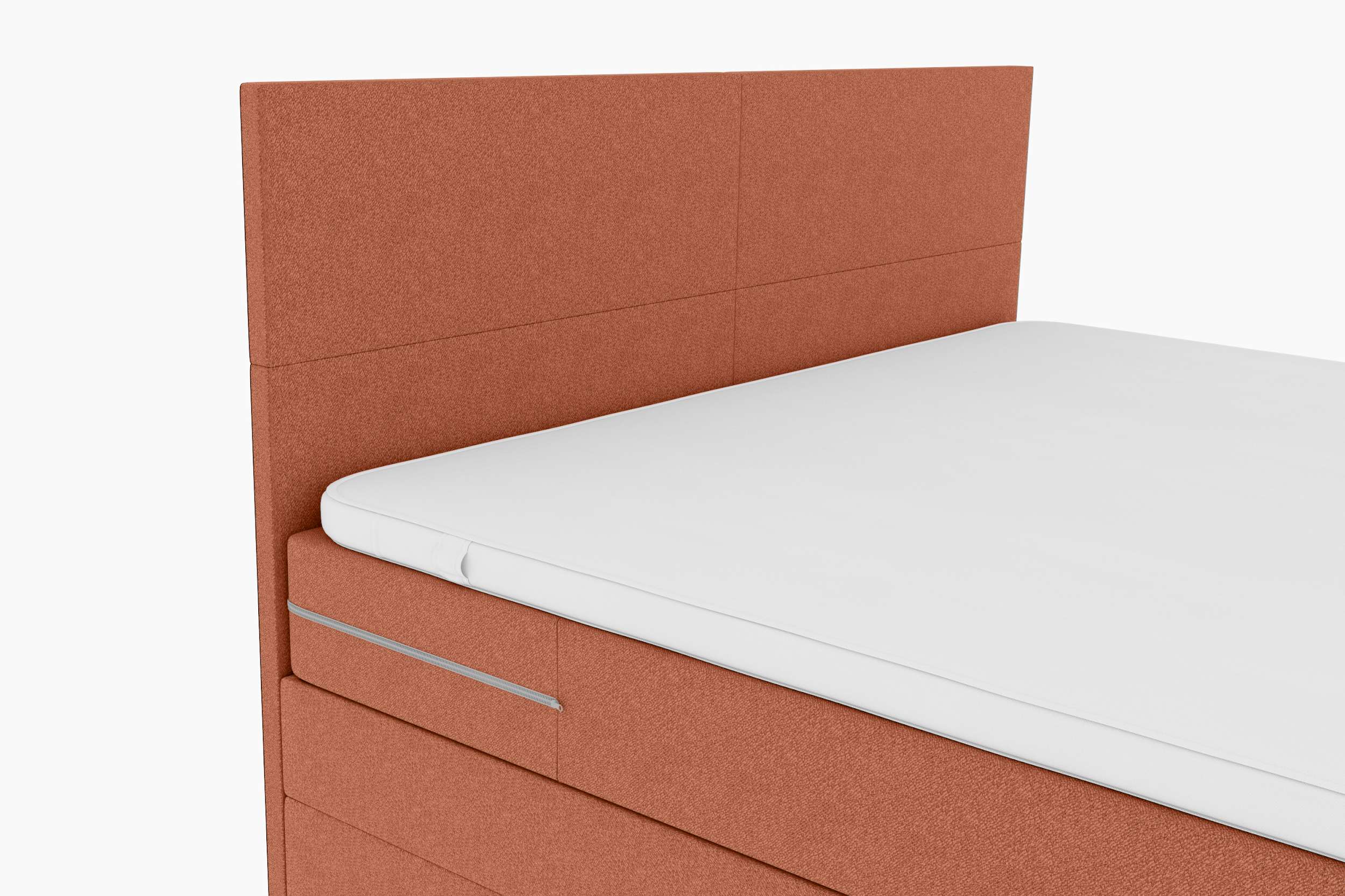 Boxspringbett Nuvia Rostfarben