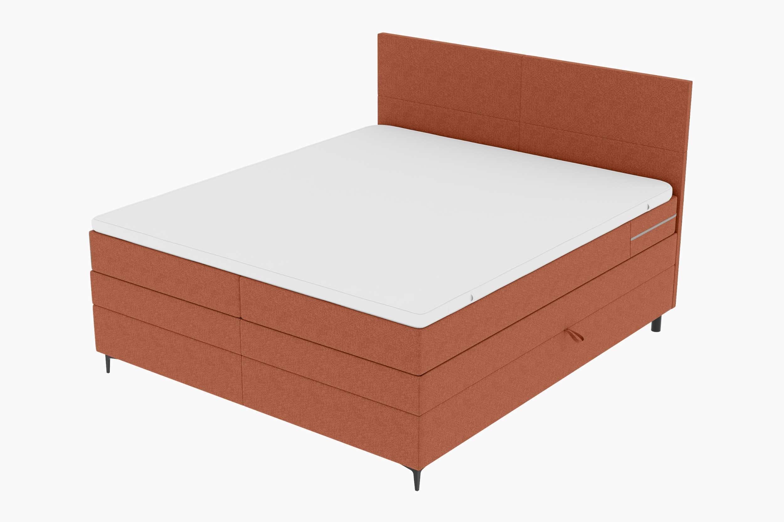 Boxspringbett Nuvia Rostfarben