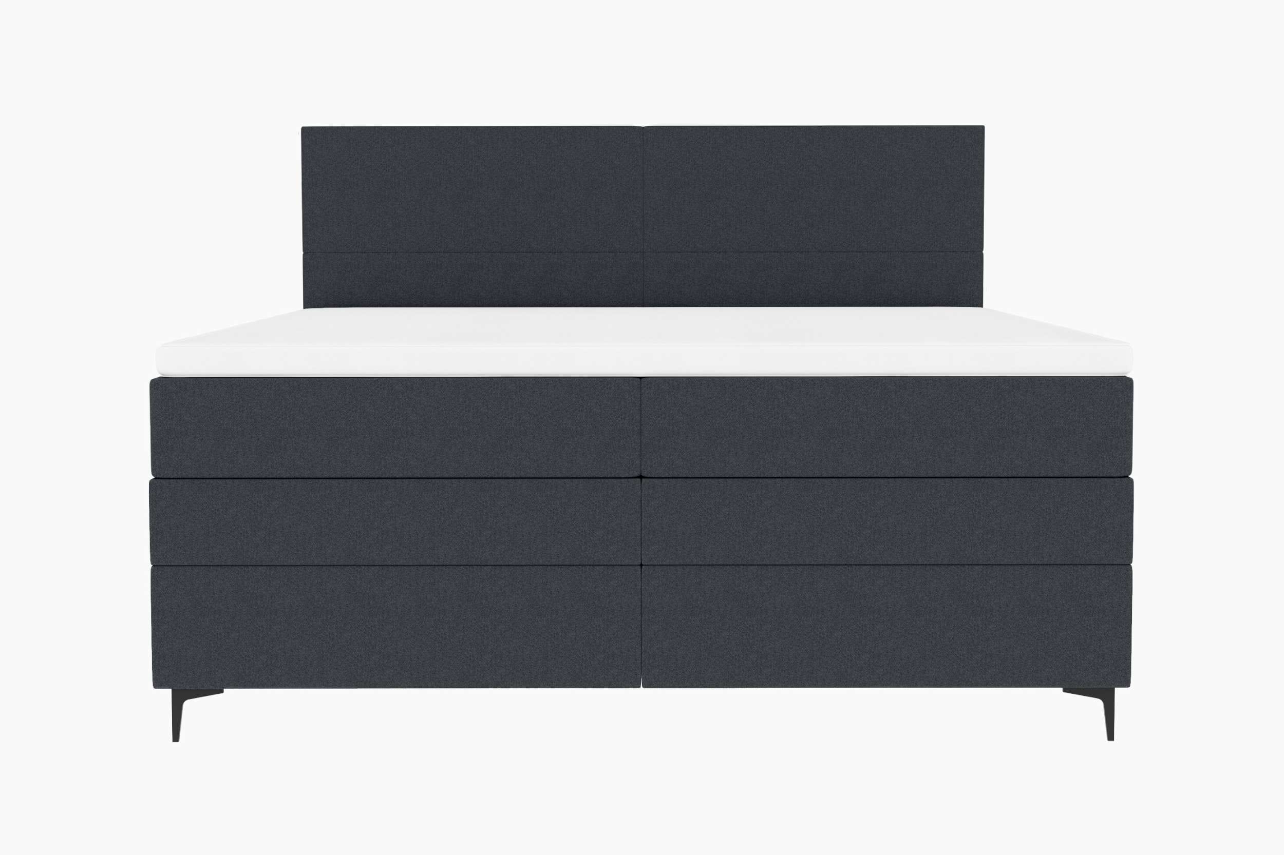 Boxspringbett Nuvia Anthrazit