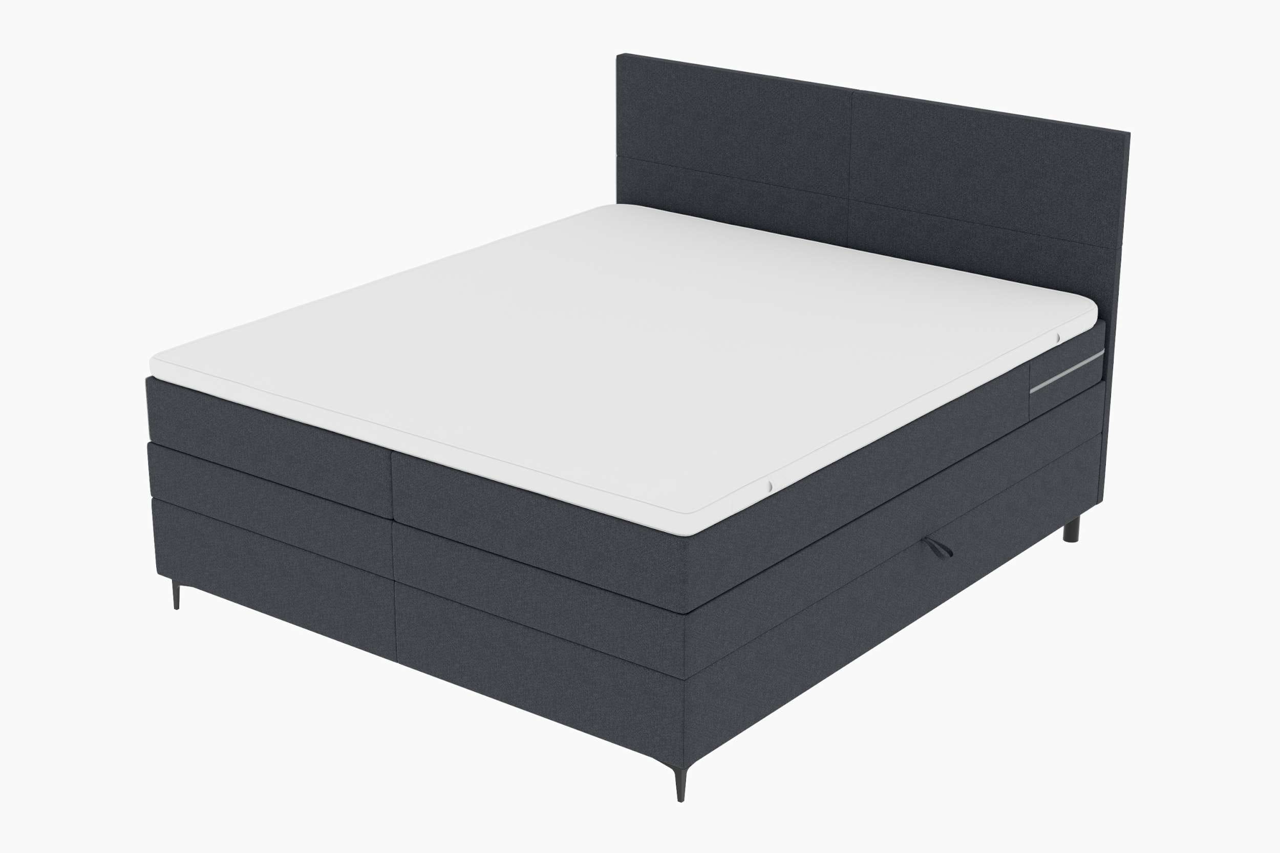Boxspringbett Nuvia Anthrazit