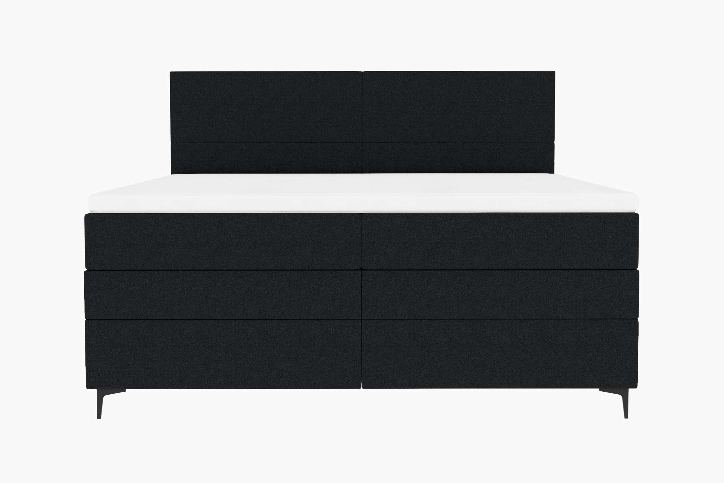 Boxspringbett Nuvia Schwarz