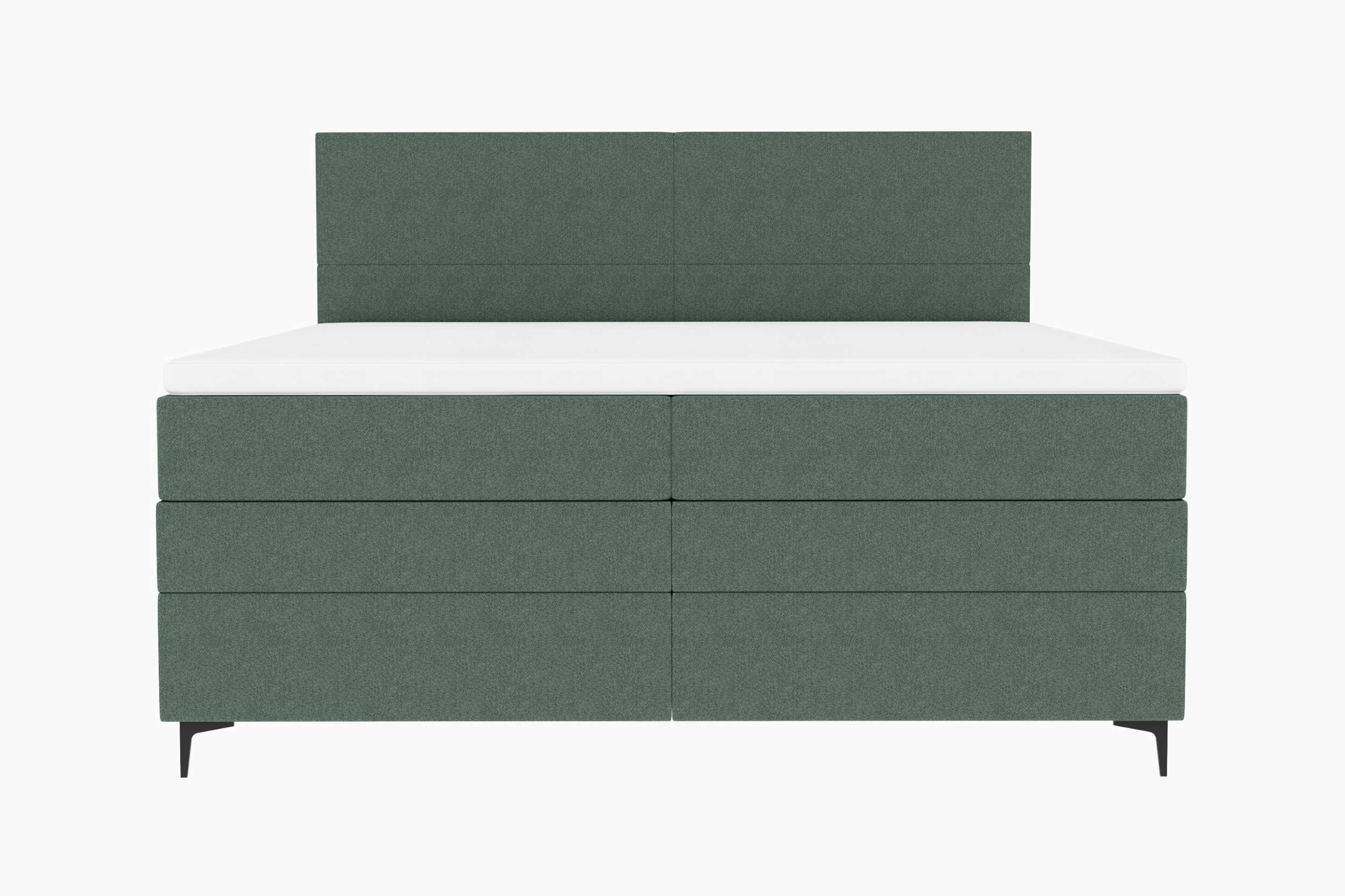 Boxspringbett Nuvia Salbeigrün