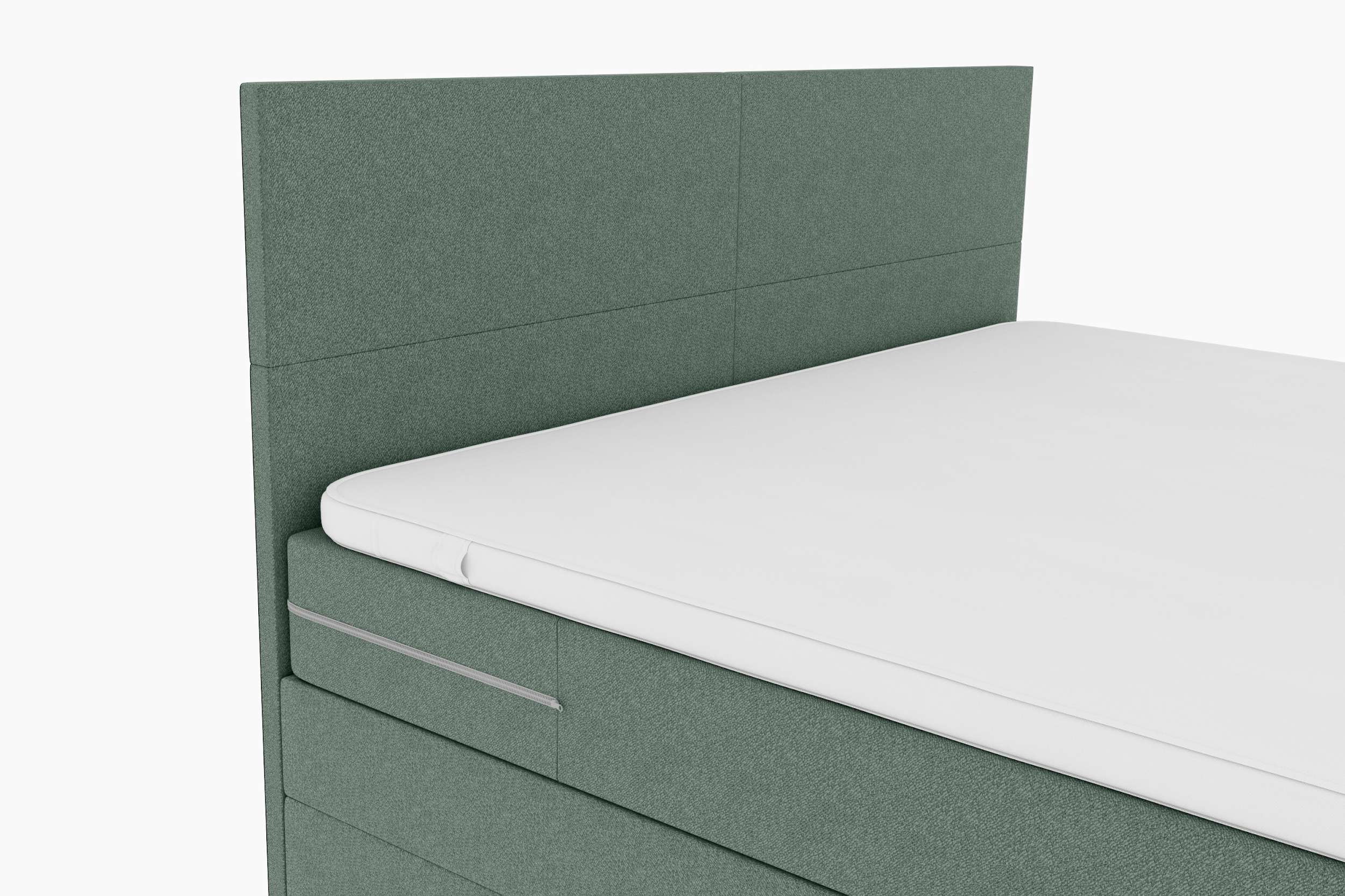 Boxspringbett Nuvia Salbeigrün