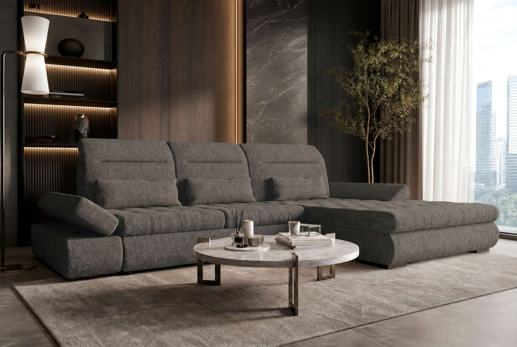 Ecksofa Ares L-Form aus Stoff