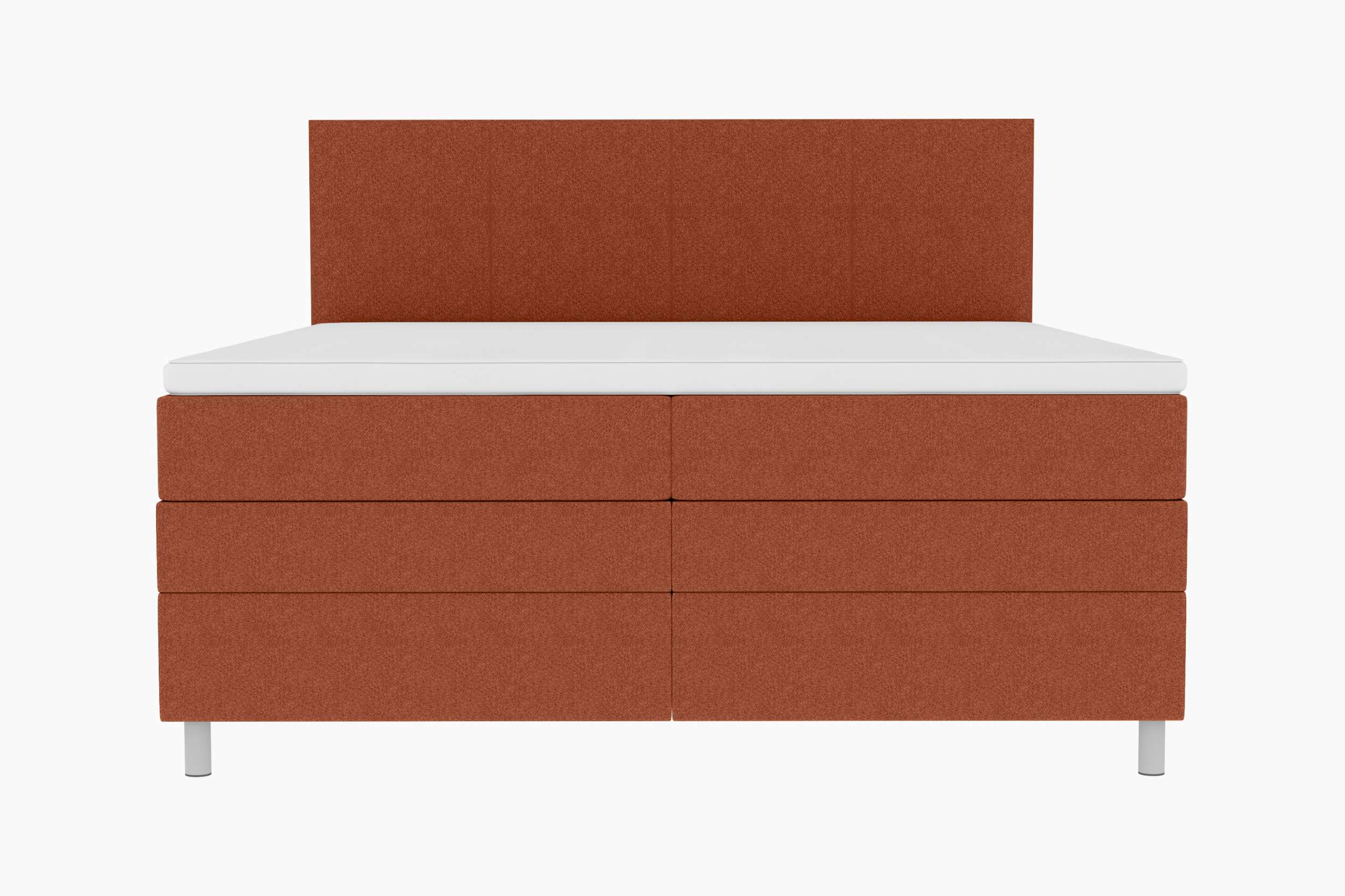 Boxspringbett Celina Rostfarben