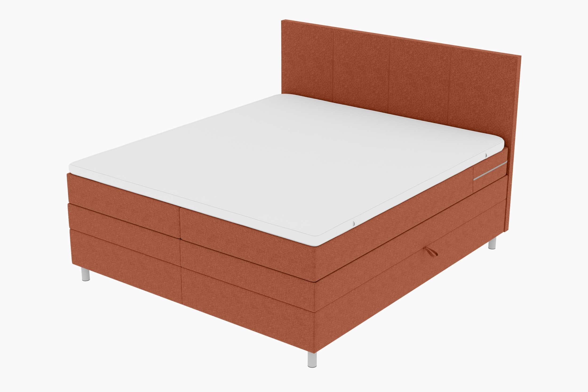 Boxspringbett Celina Rostfarben