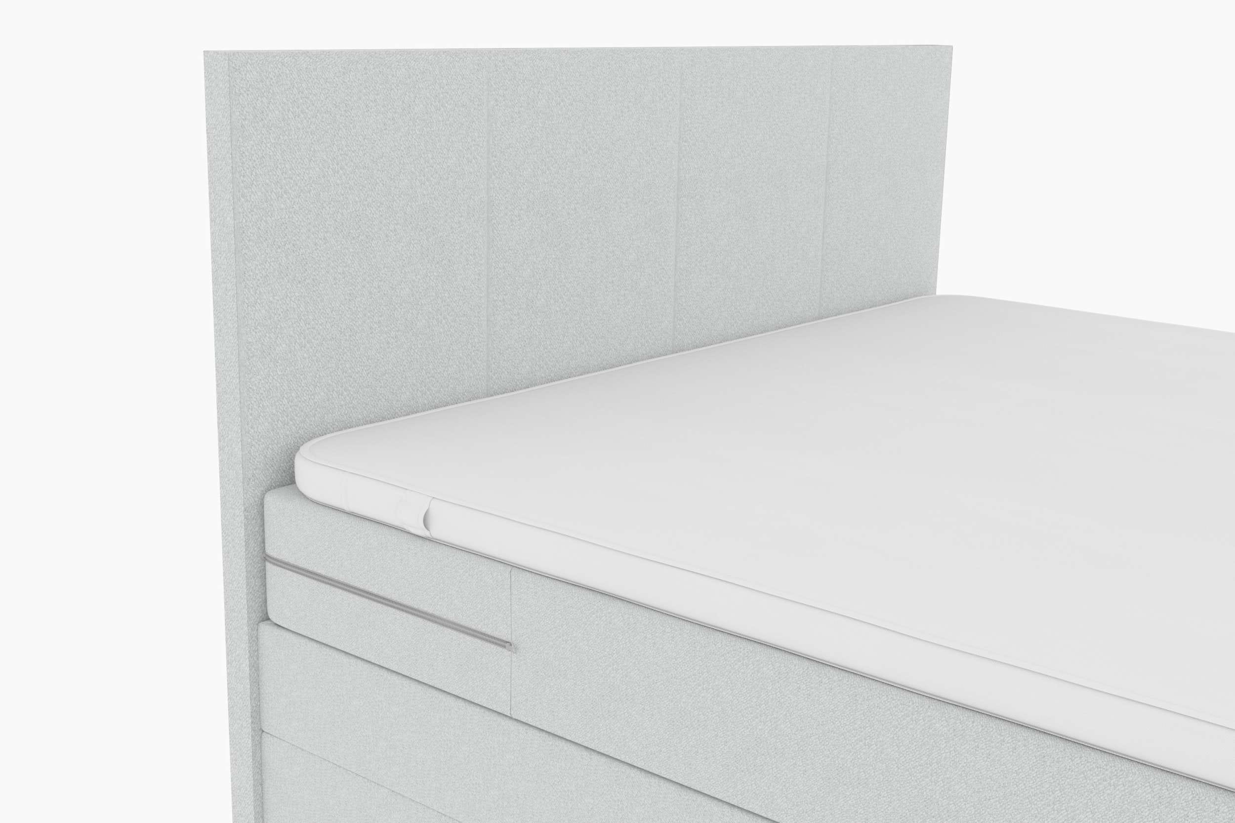 Boxspringbett Celina Hellgrau