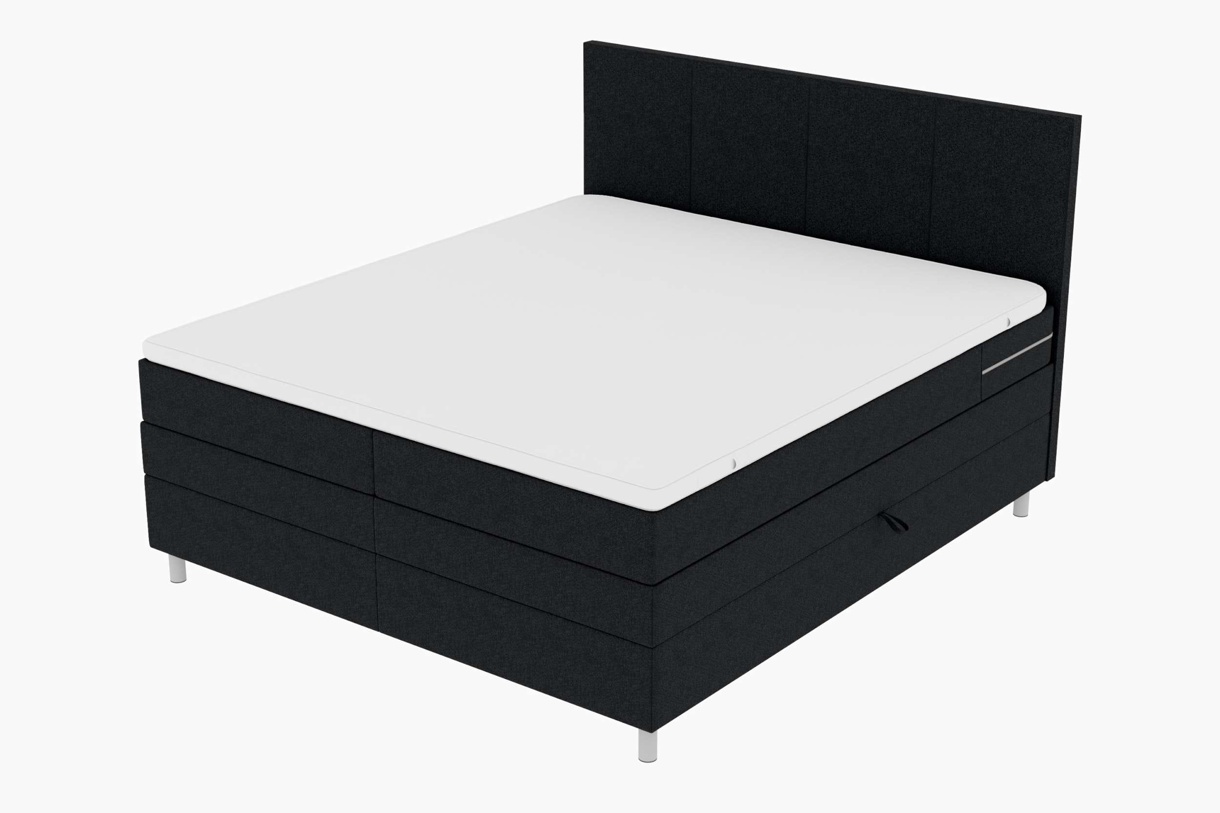 Boxspringbett Celina Schwarz