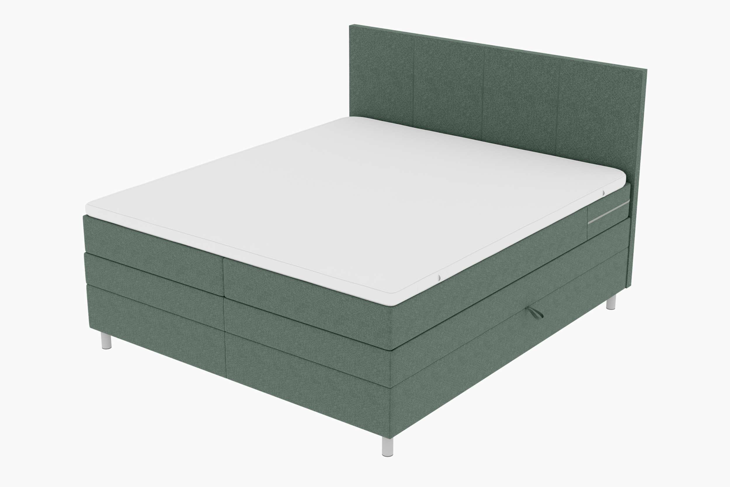 Boxspringbett Celina Salbeigrün