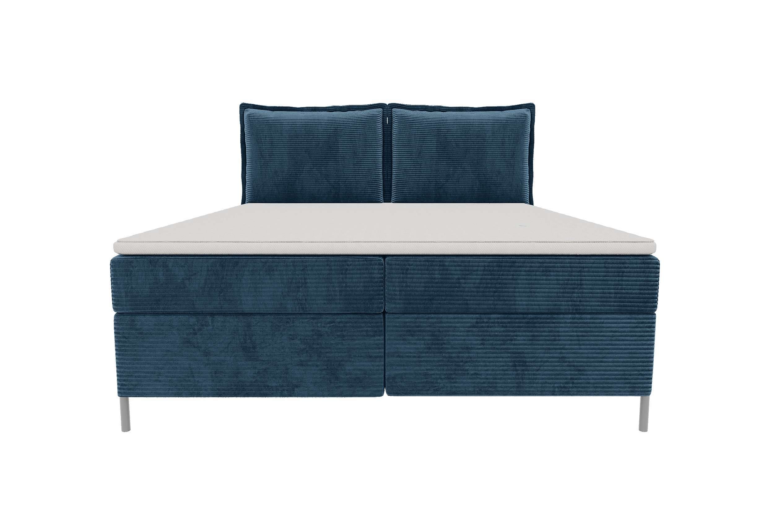 Boxspringbett Elysio Blau