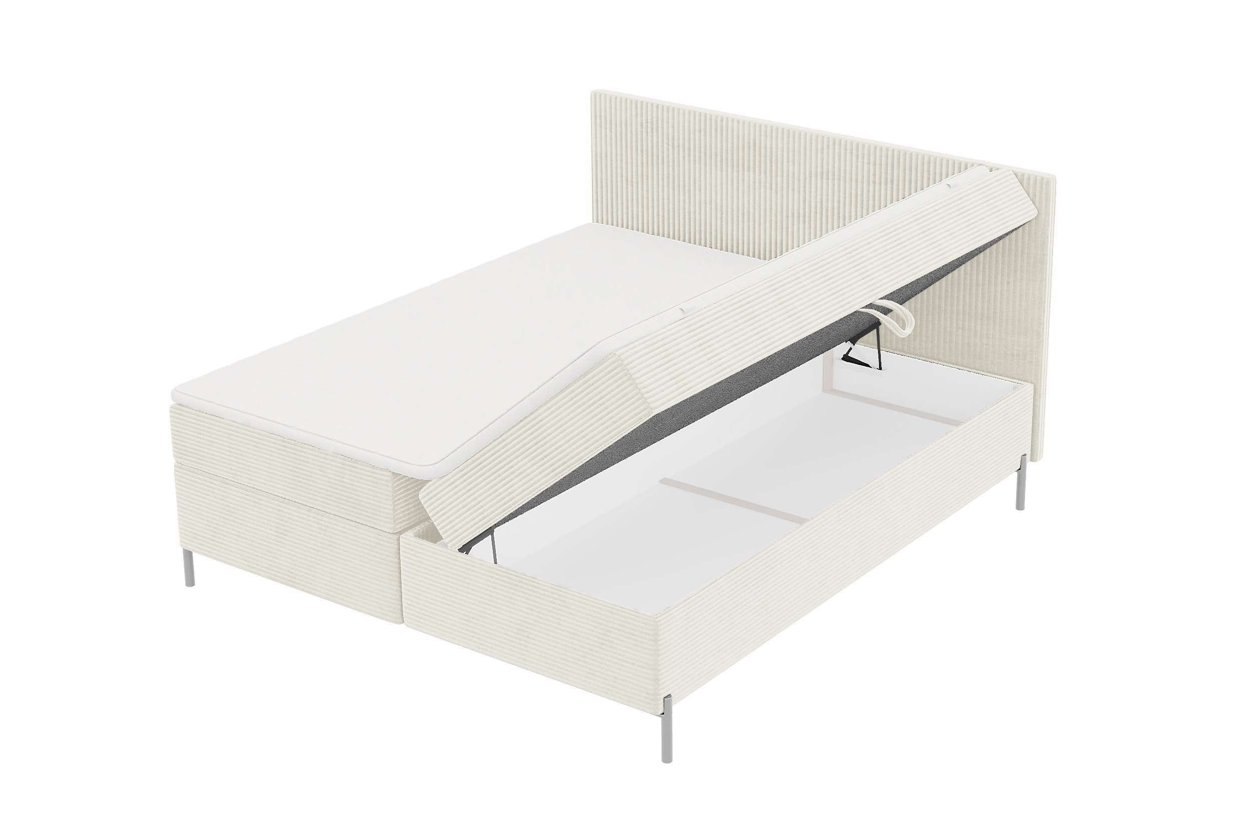 Boxspringbett Elysio Creme