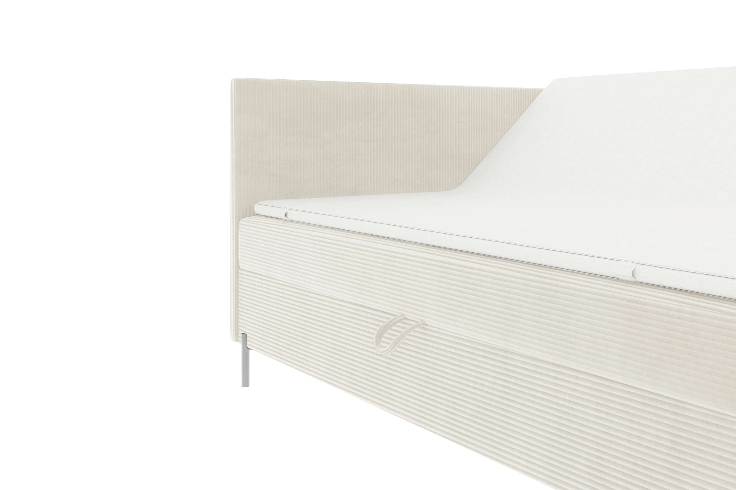 Boxspringbett Elysio Creme