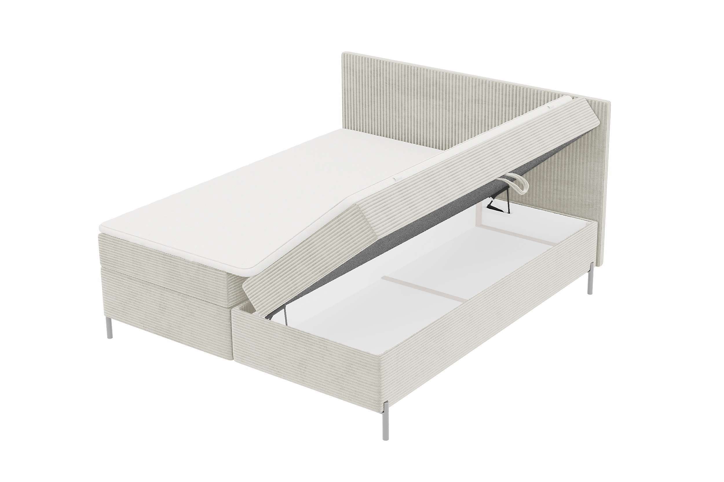 Boxspringbett Elysio Greige