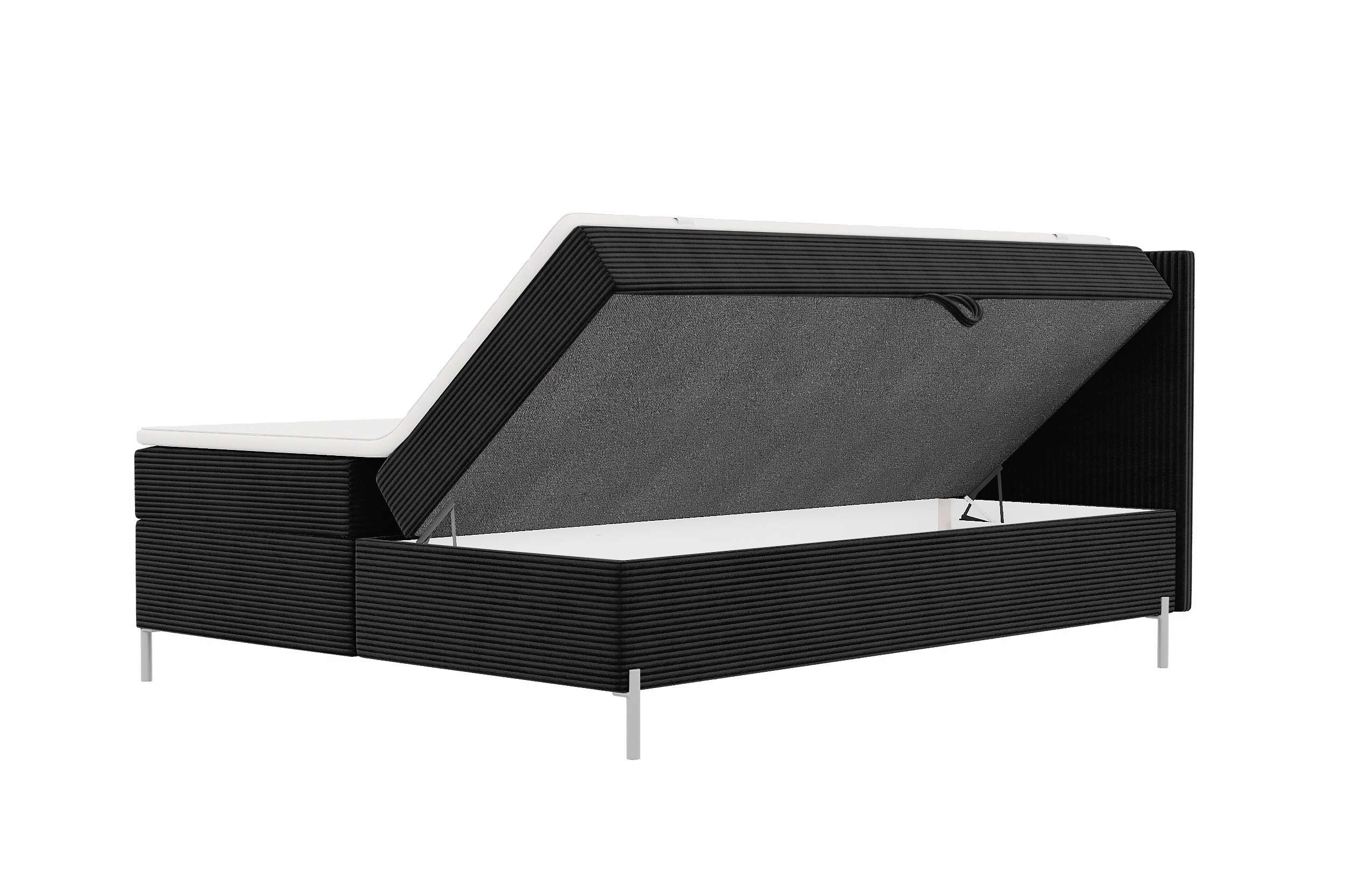 Boxspringbett Elysio Schwarz