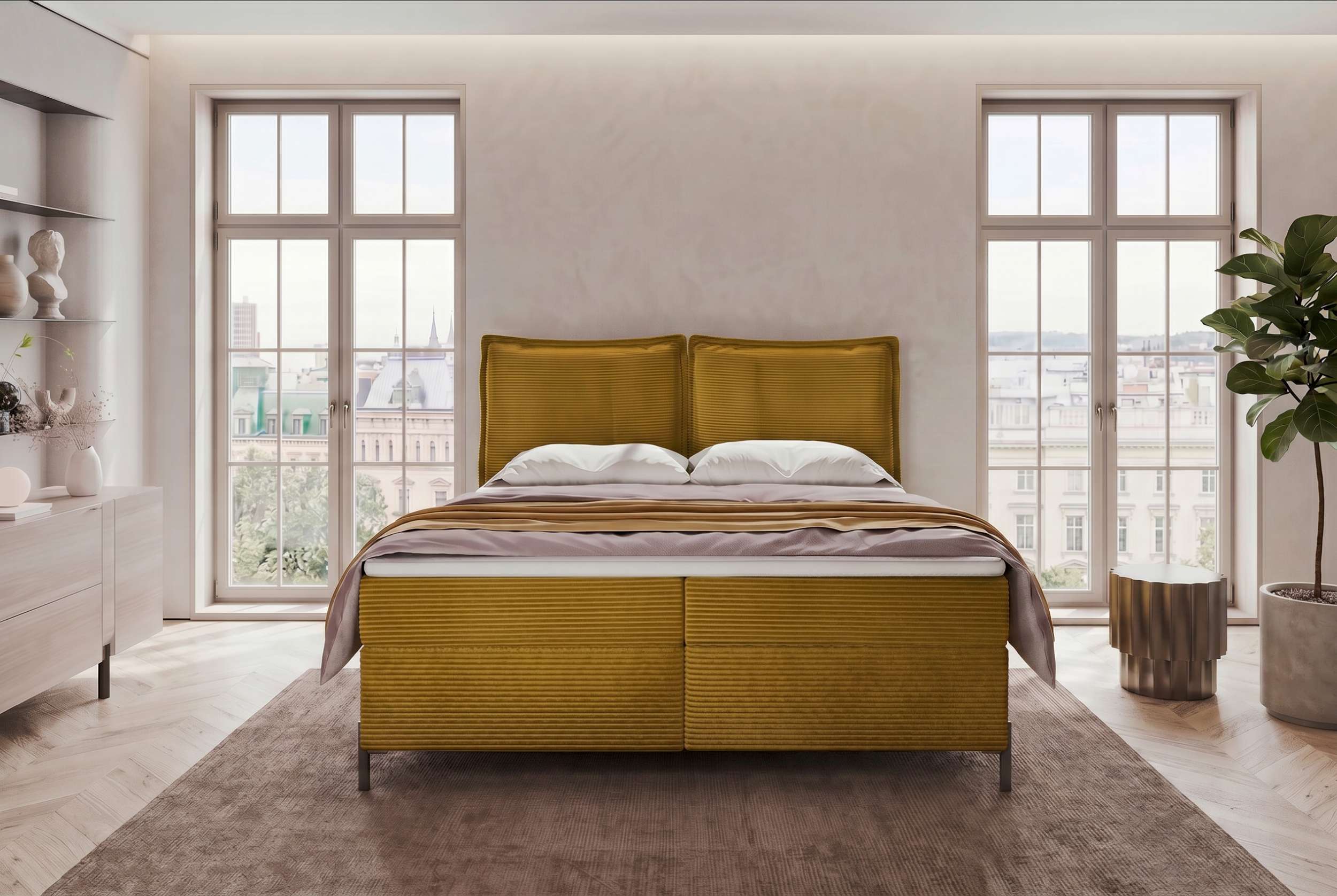 Boxspringbett Elysio Gold