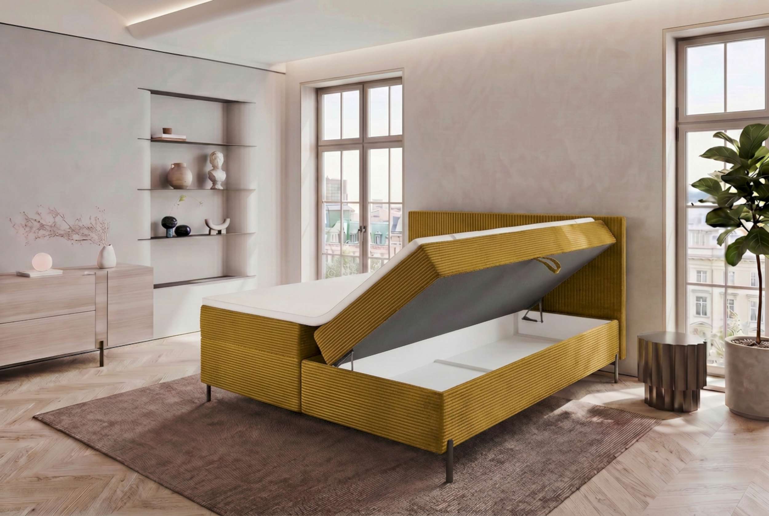 Boxspringbett Elysio Gold