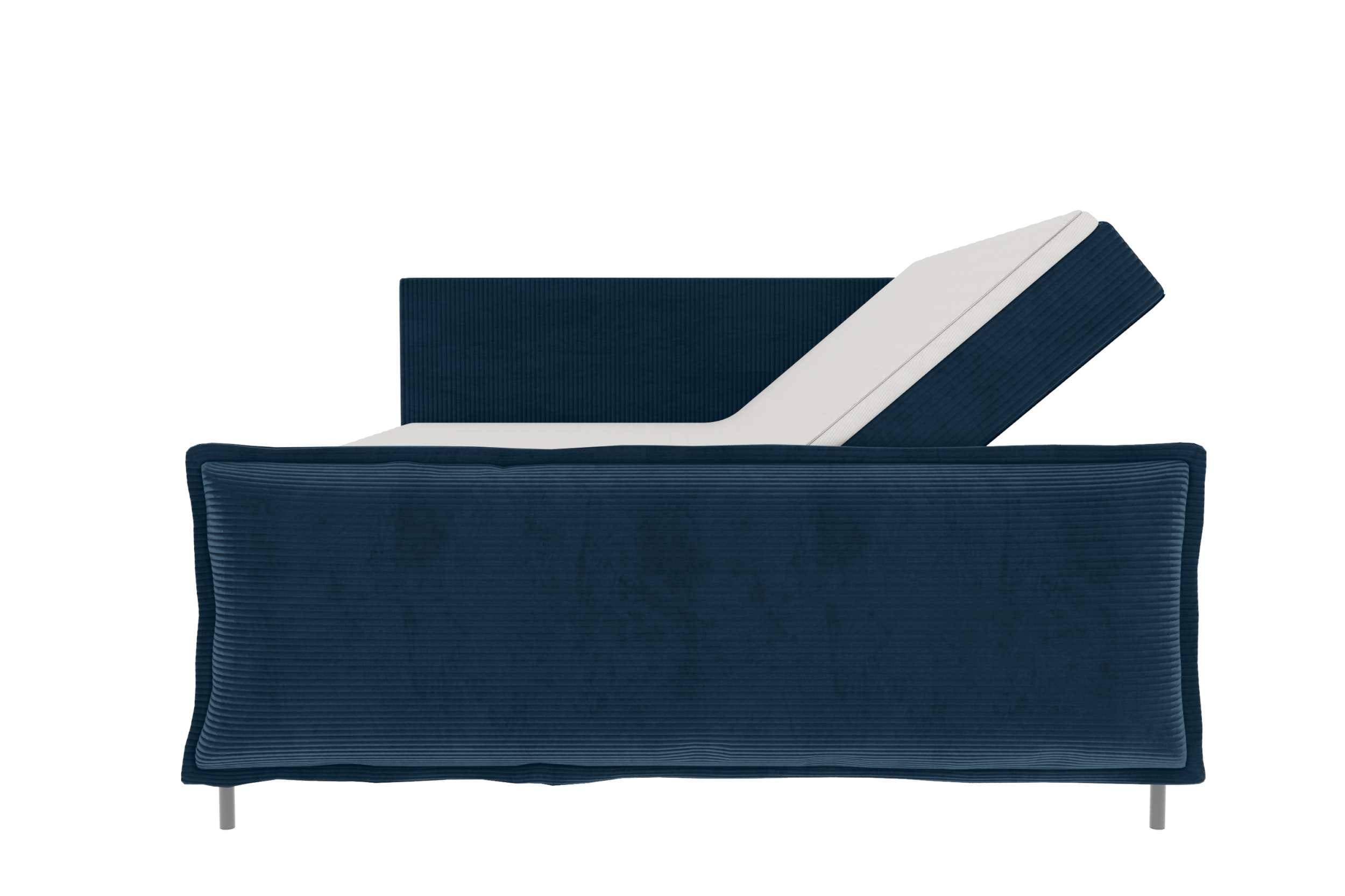 Boxspringbett Elysio Plus Blau