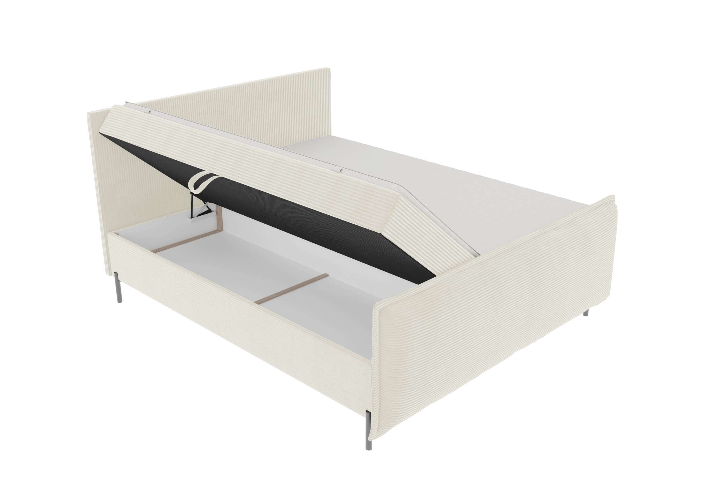 Boxspringbett Elysio Plus Creme