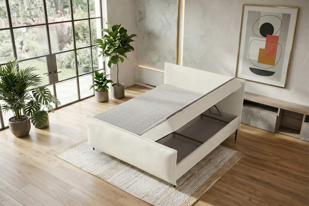 Boxspringbett Elysio Plus Greige