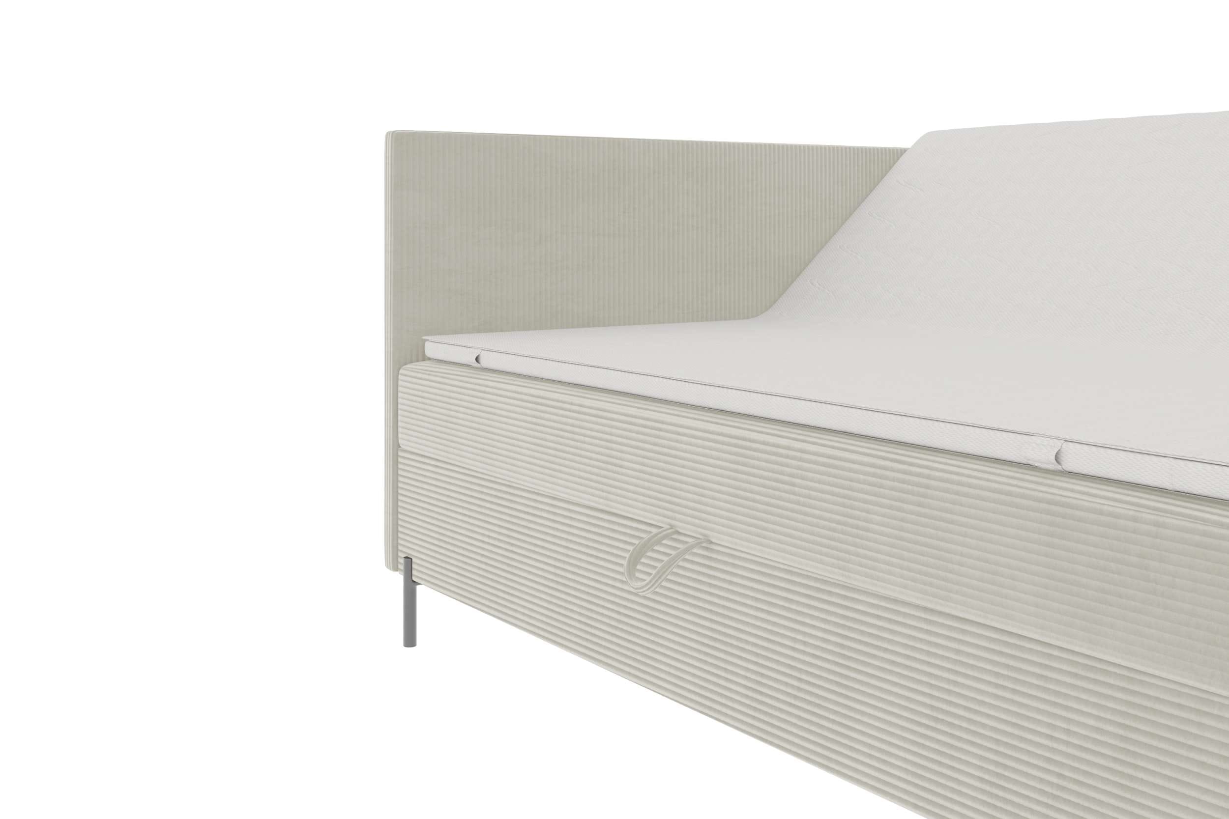 Boxspringbett Elysio Plus Greige