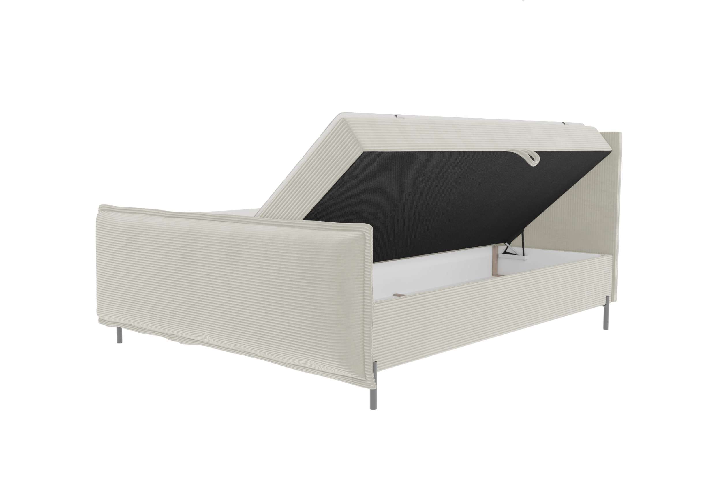 Boxspringbett Elysio Plus Greige