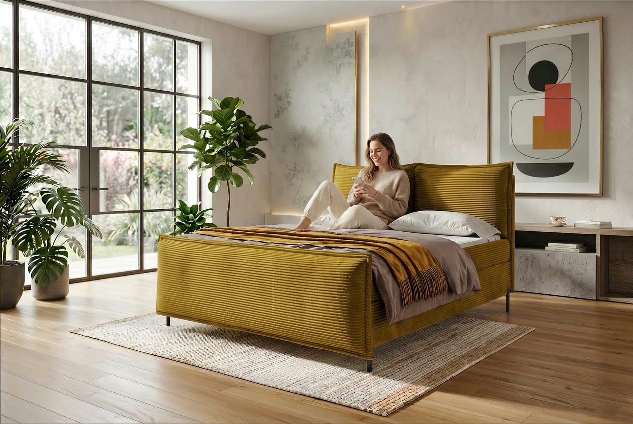 Boxspringbett Elysio Plus Gold