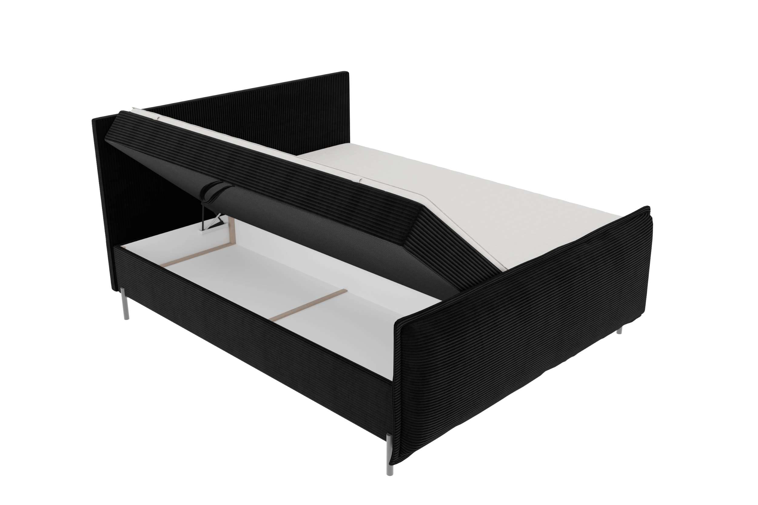 Boxspringbett Elysio Plus Schwarz