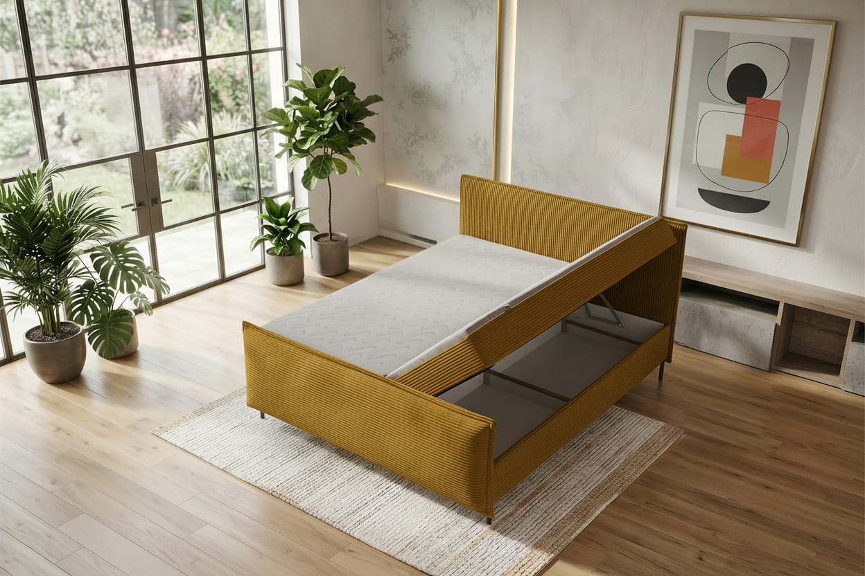 Boxspringbett Elysio Plus Gold