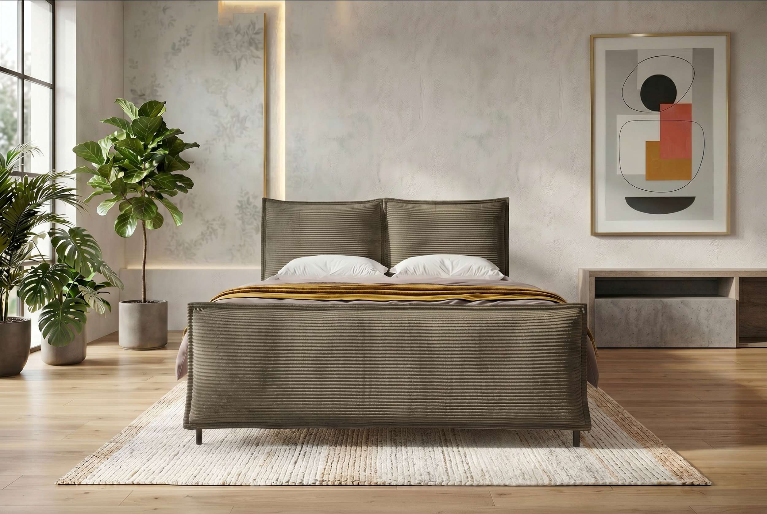 Boxspringbett Elysio Plus Cappuccino
