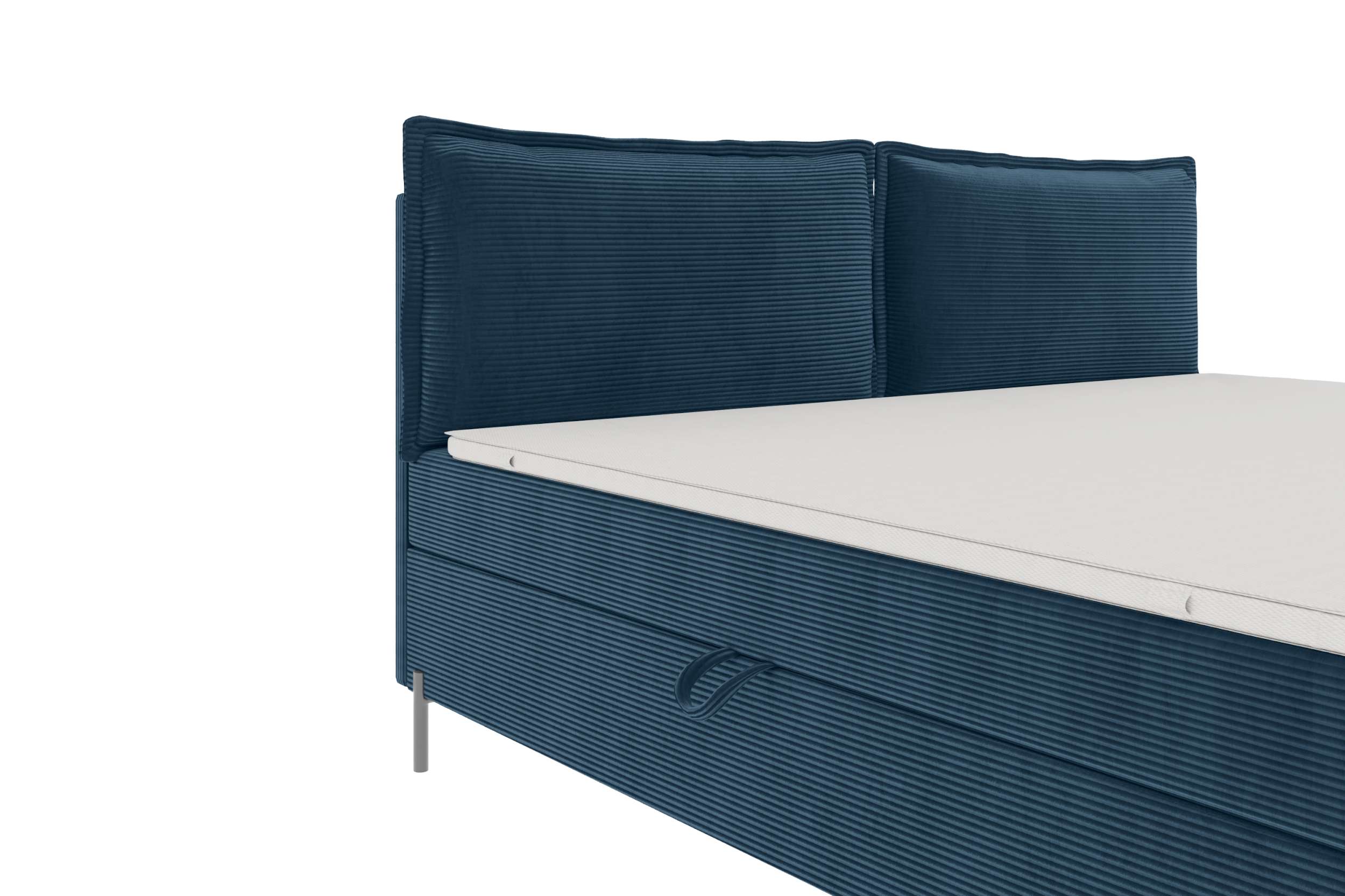 Boxspringbett Elysio Plus Familienbett Blau