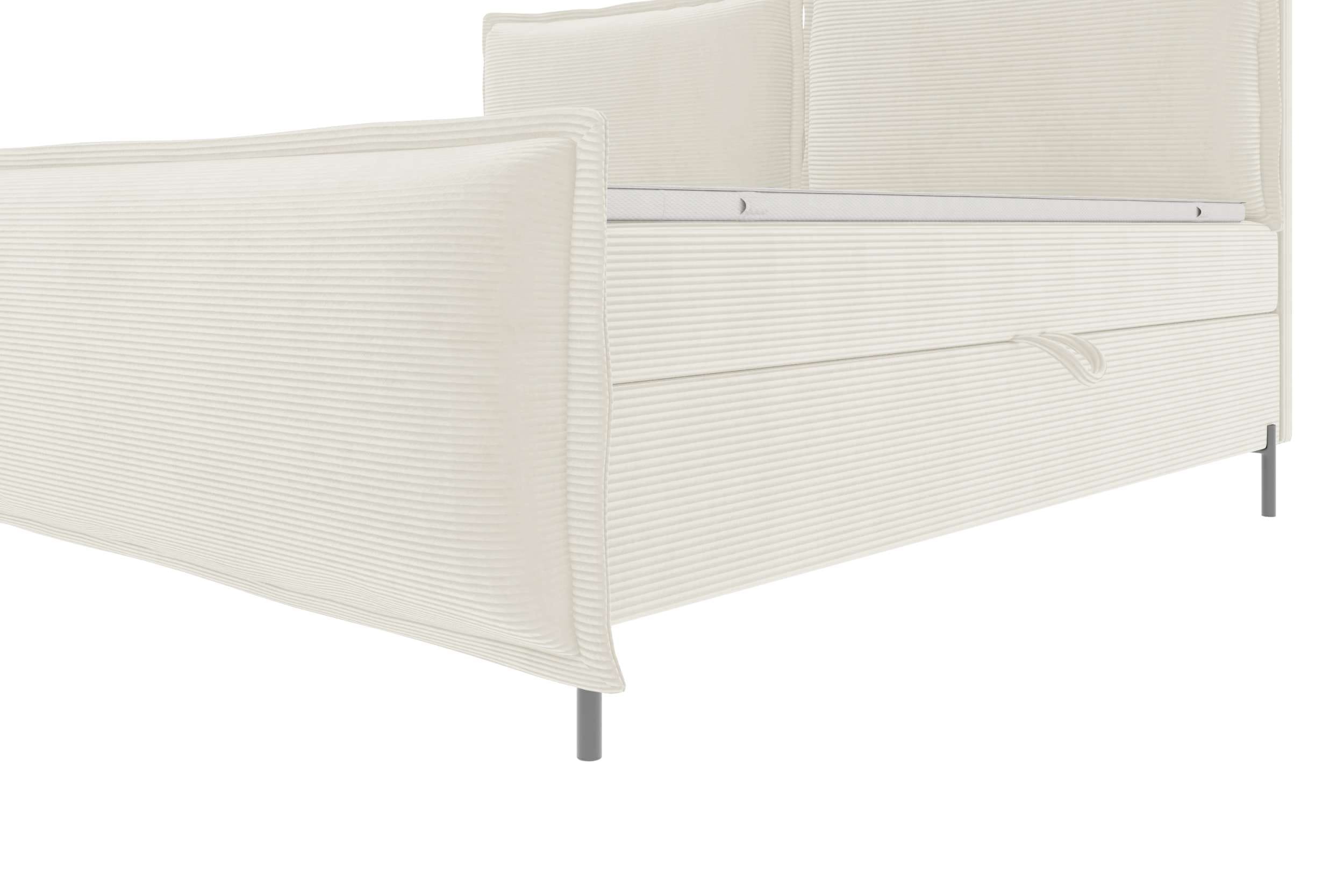 Boxspringbett Elysio Plus Familienbett Creme