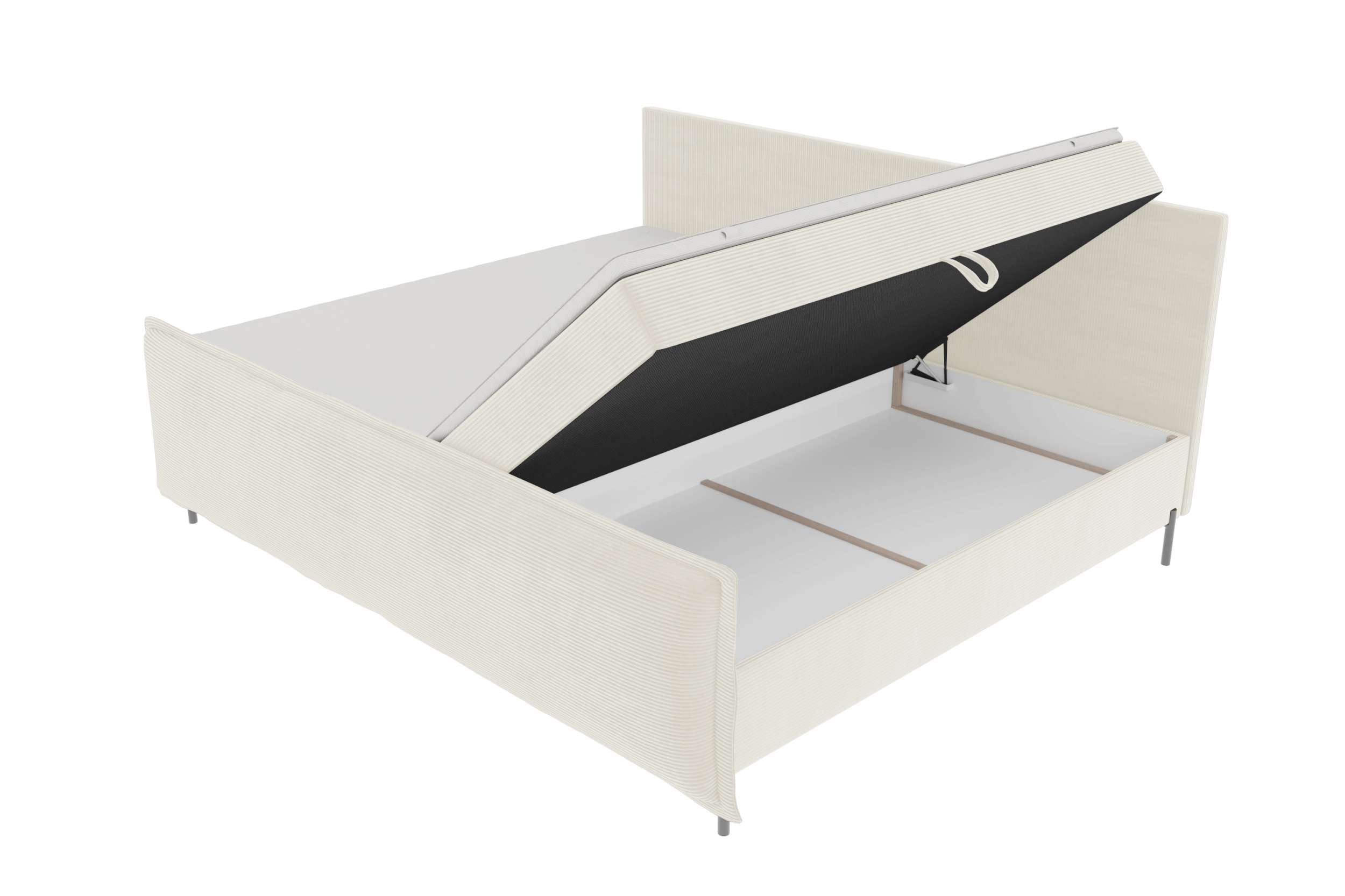 Boxspringbett Elysio Plus Familienbett Creme