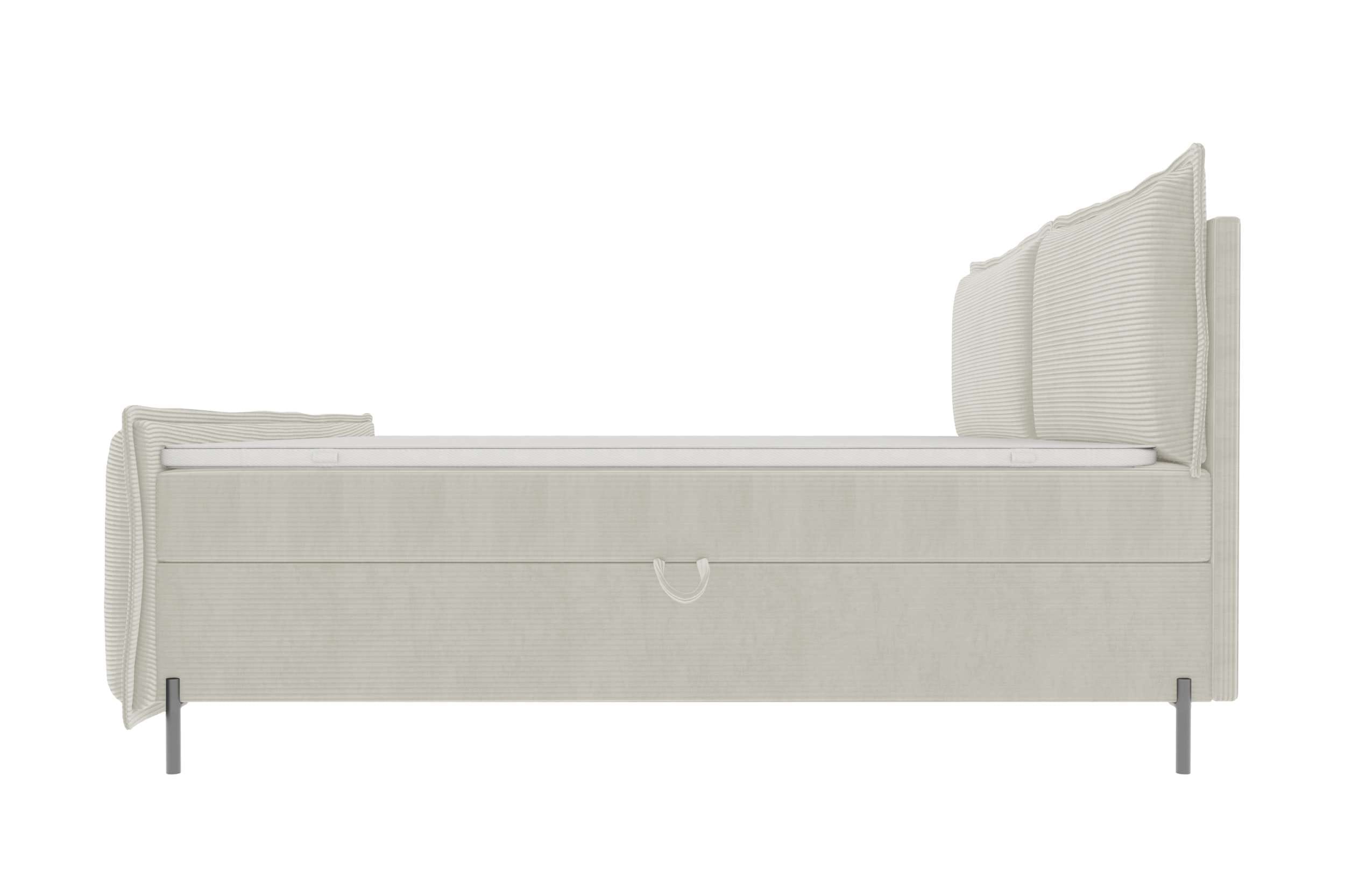 Boxspringbett Elysio Plus Familienbett Greige