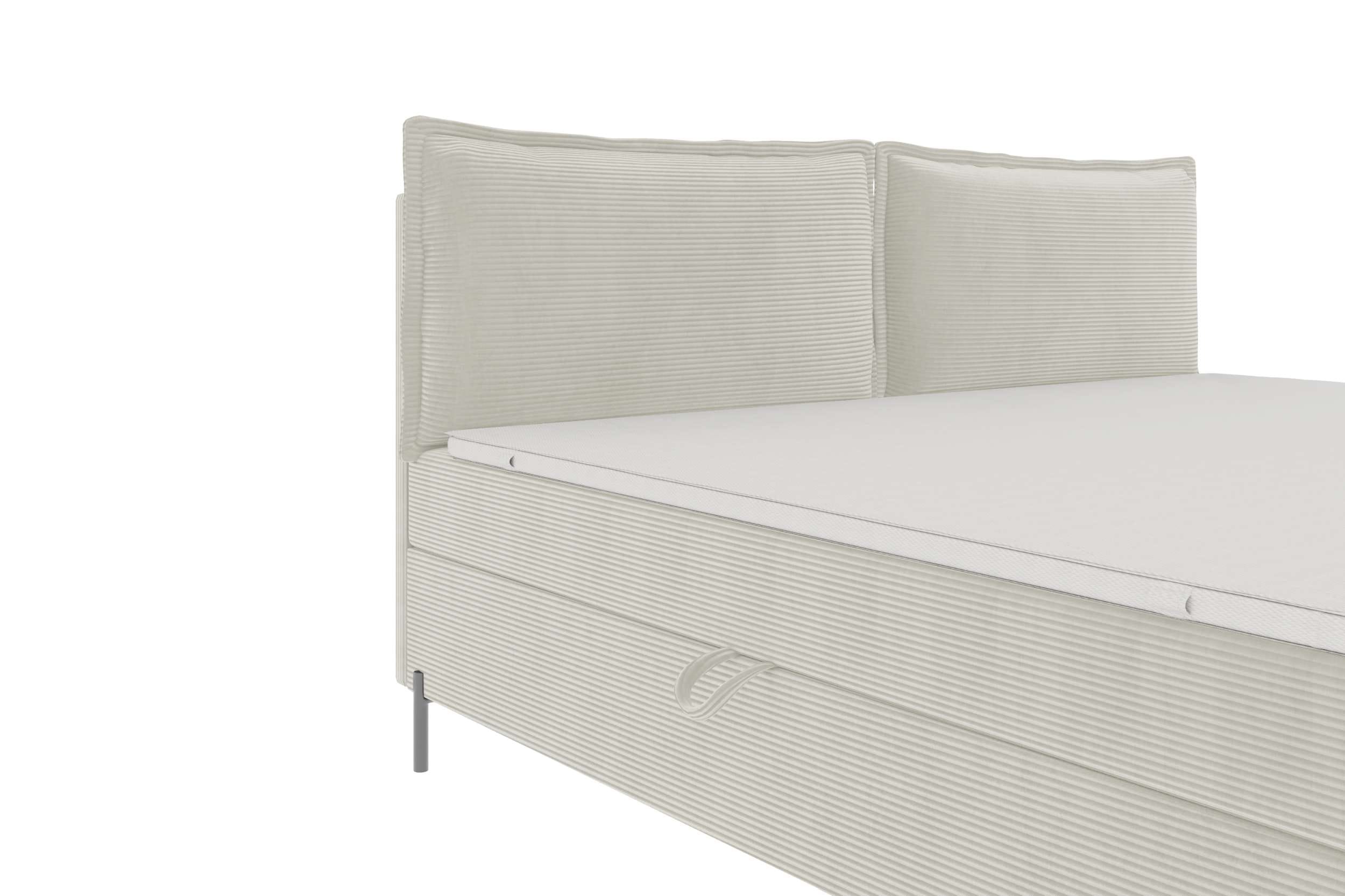 Boxspringbett Elysio Plus Familienbett Greige