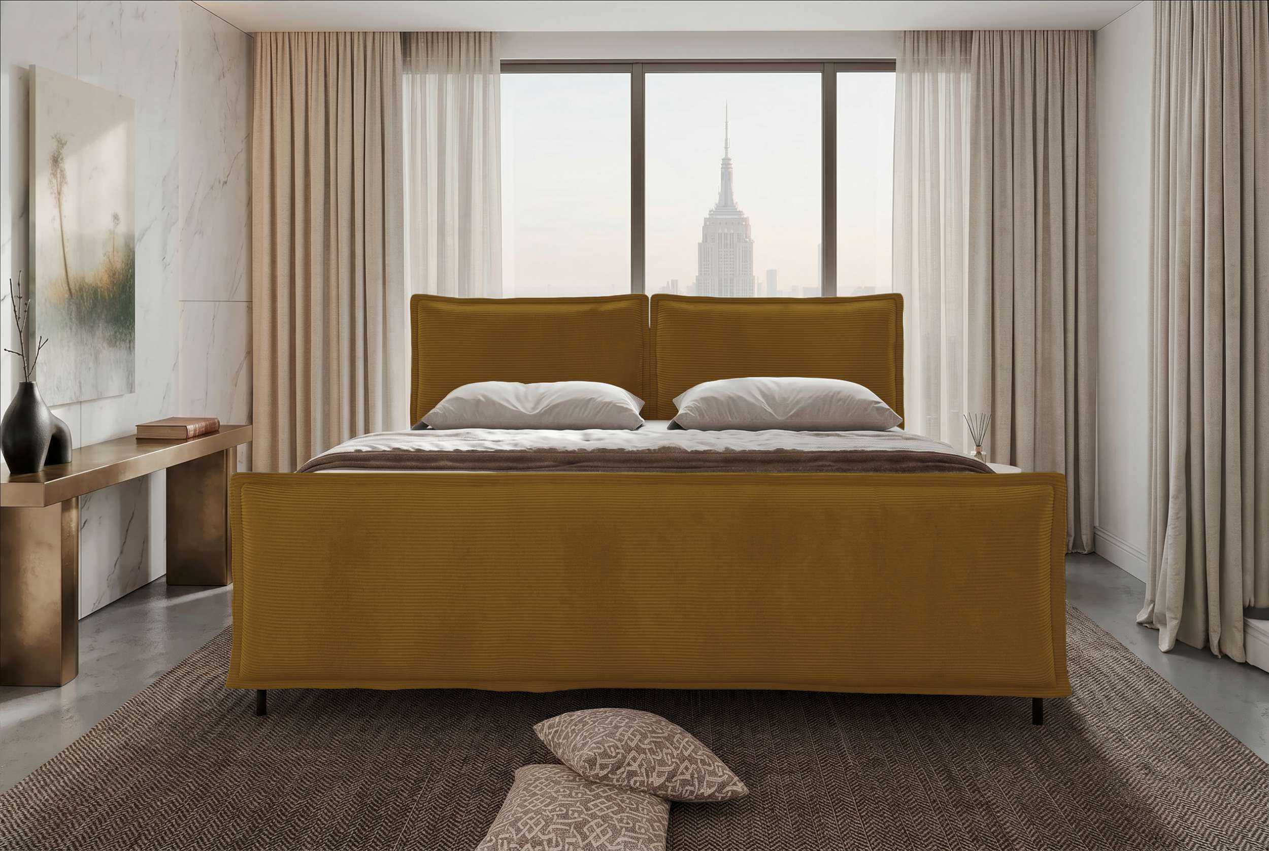 Boxspringbett Elysio Plus Familienbett Gold