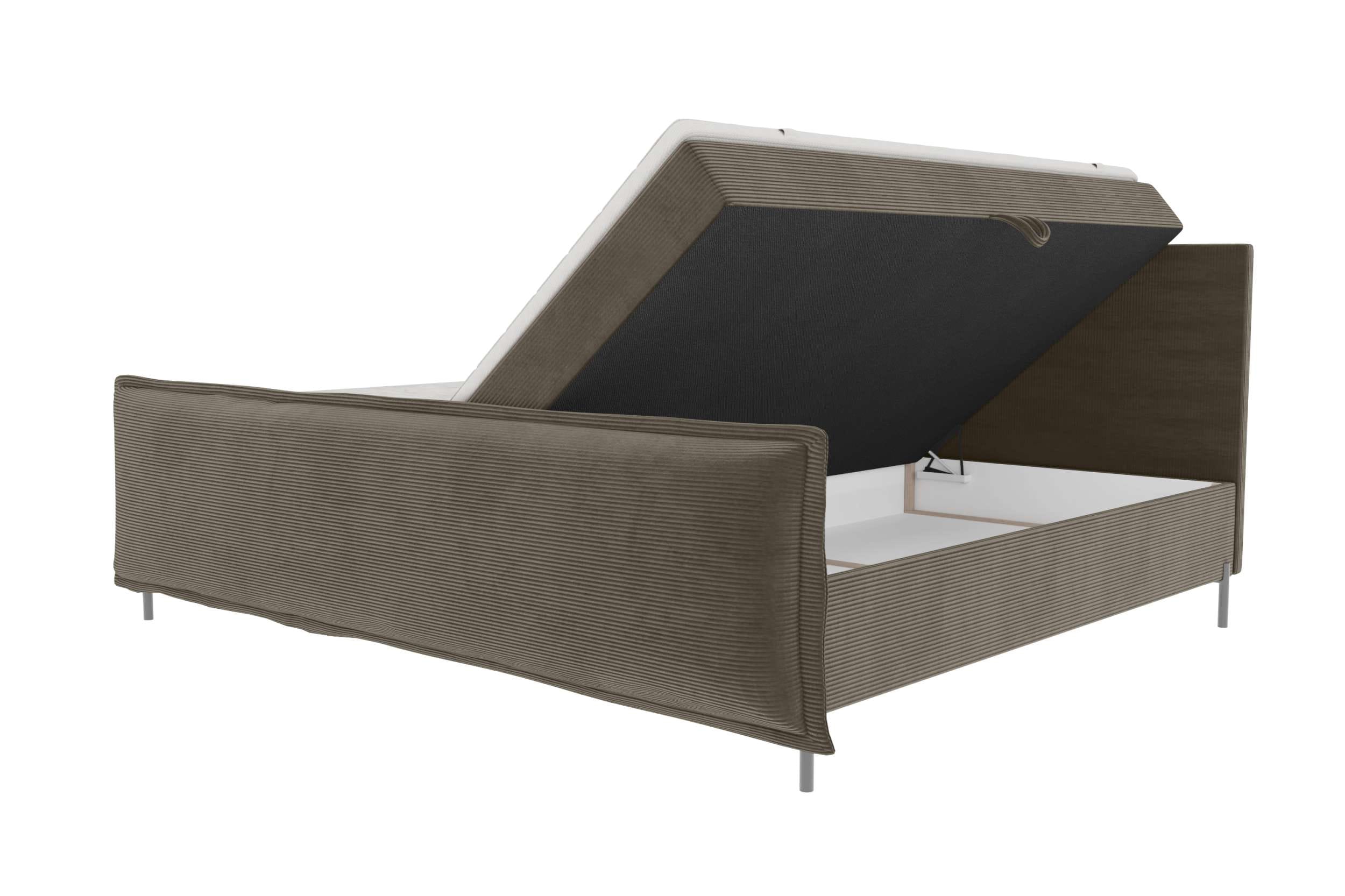 Boxspringbett Elysio Plus Familienbett Cappuccino