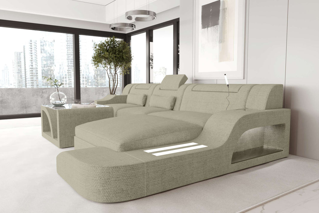 Ecksofa Palermo L Form Stoffsofa