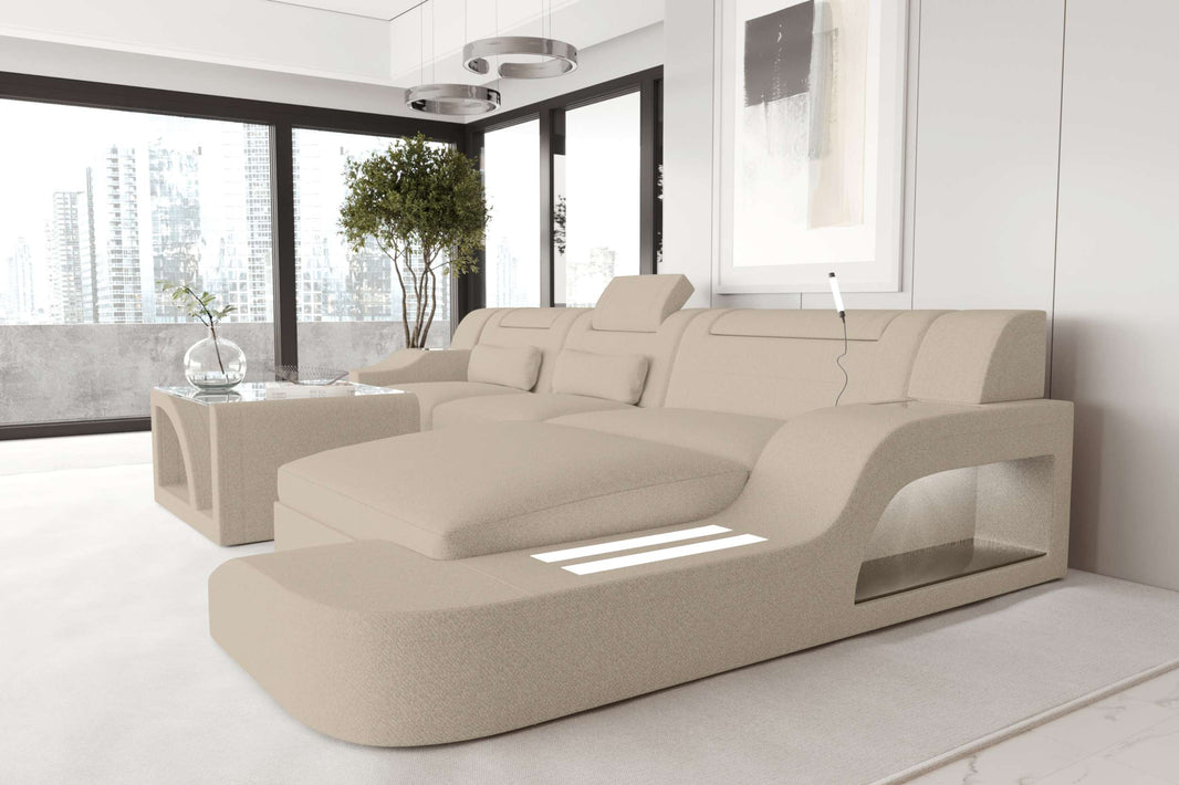 Ecksofa Palermo L Form Stoffsofa