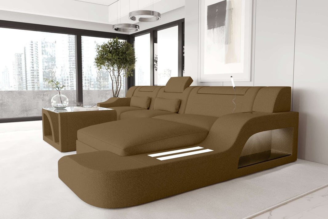 Ecksofa Palermo L Form Stoffsofa