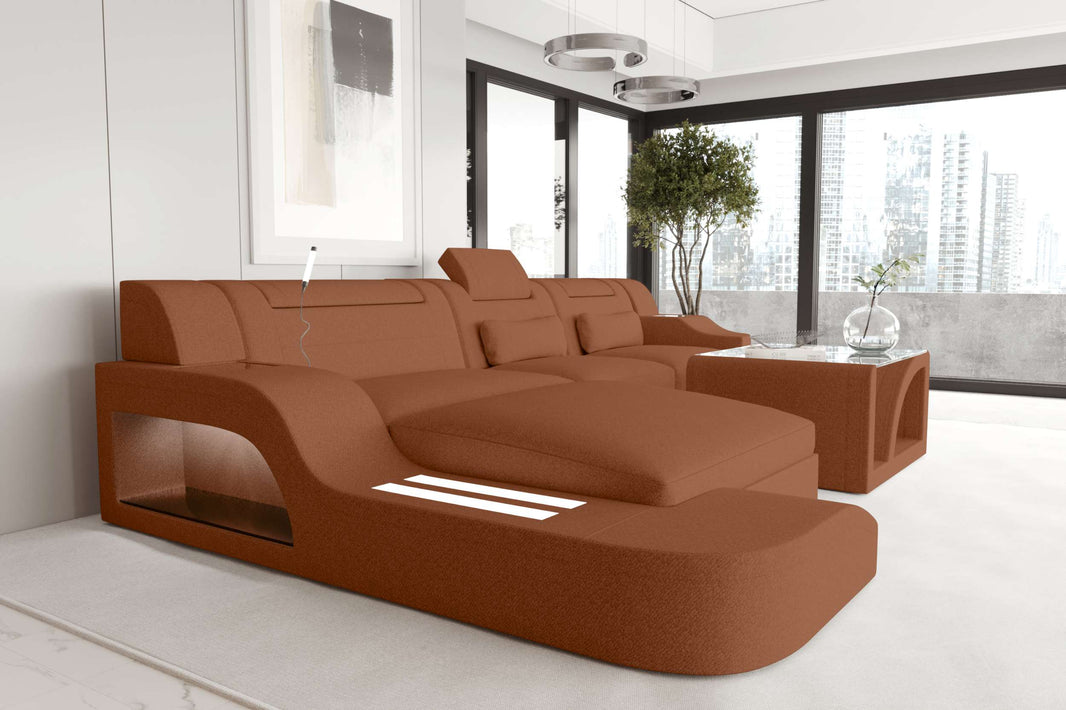 Ecksofa Palermo L Form Stoffsofa