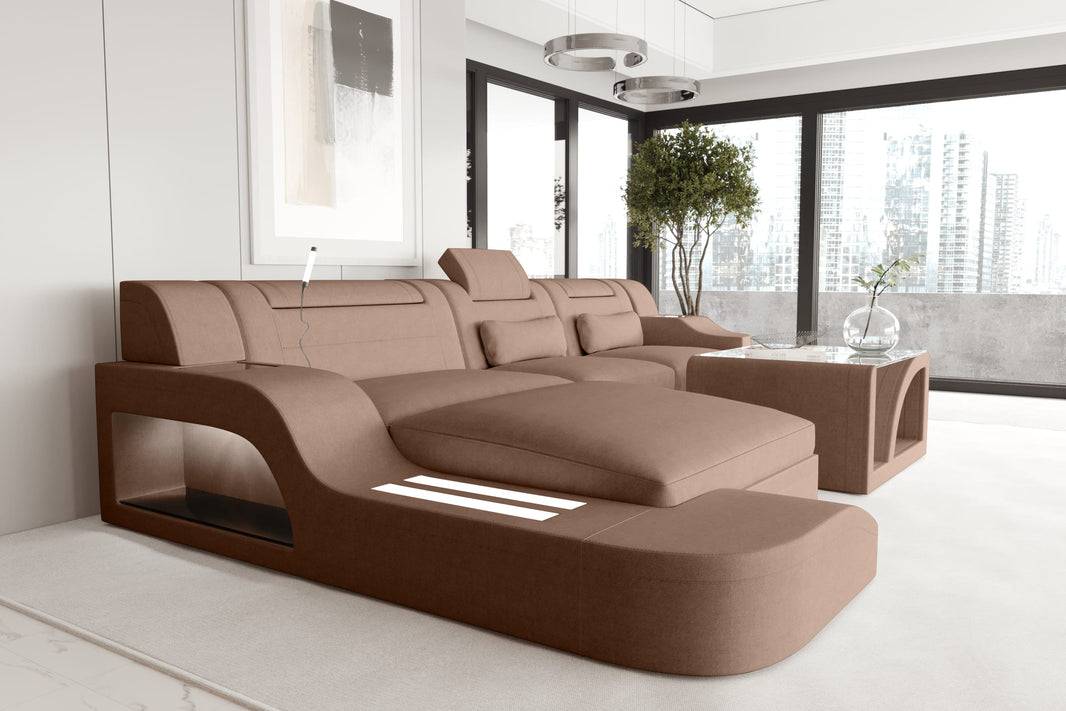Ecksofa Palermo L Form Stoffsofa