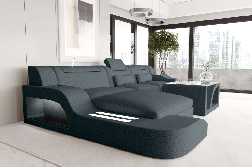 Ecksofa Palermo L Form Stoffsofa